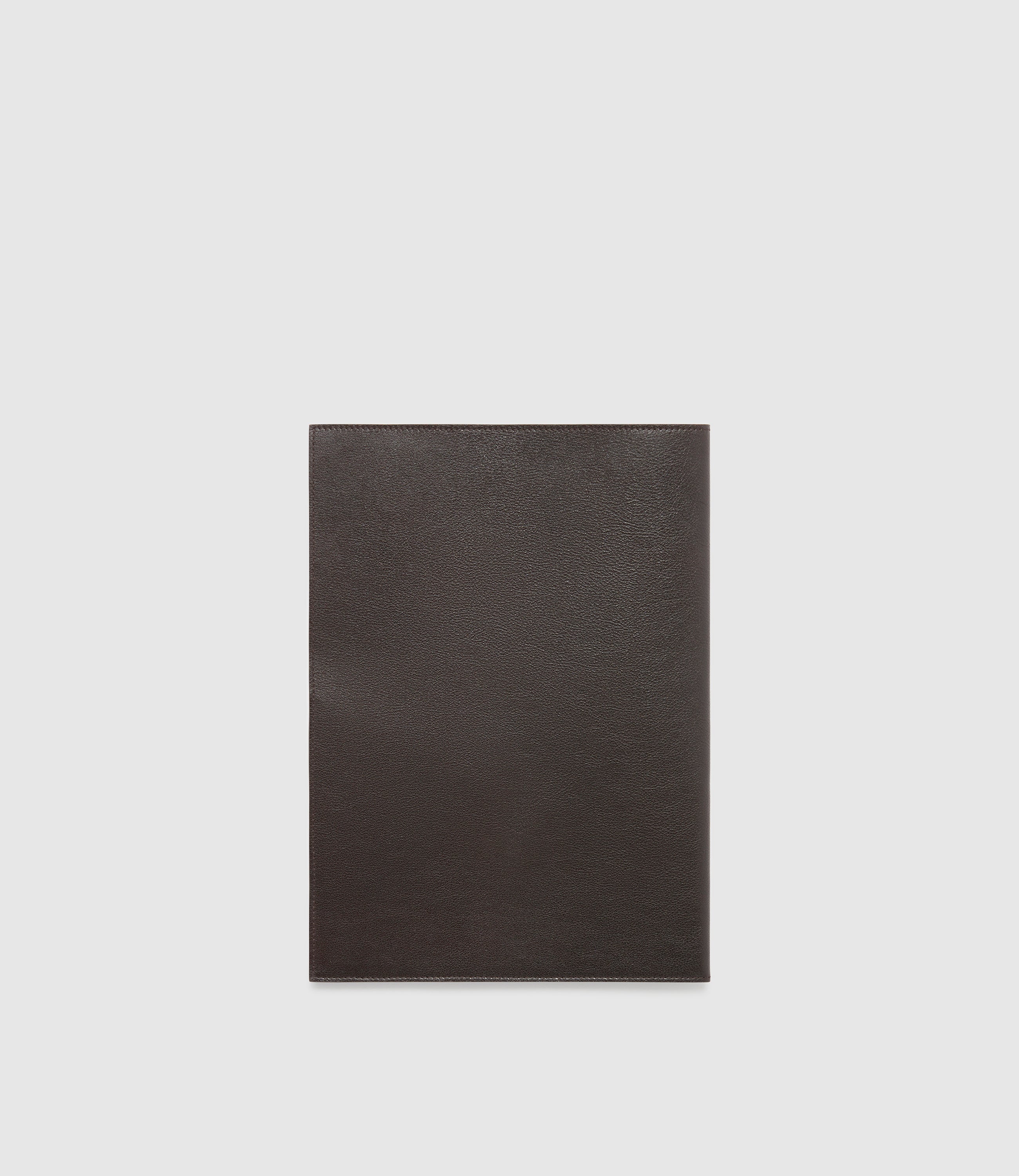 A4 Leather Folder Buffalo Cacao - Image 3