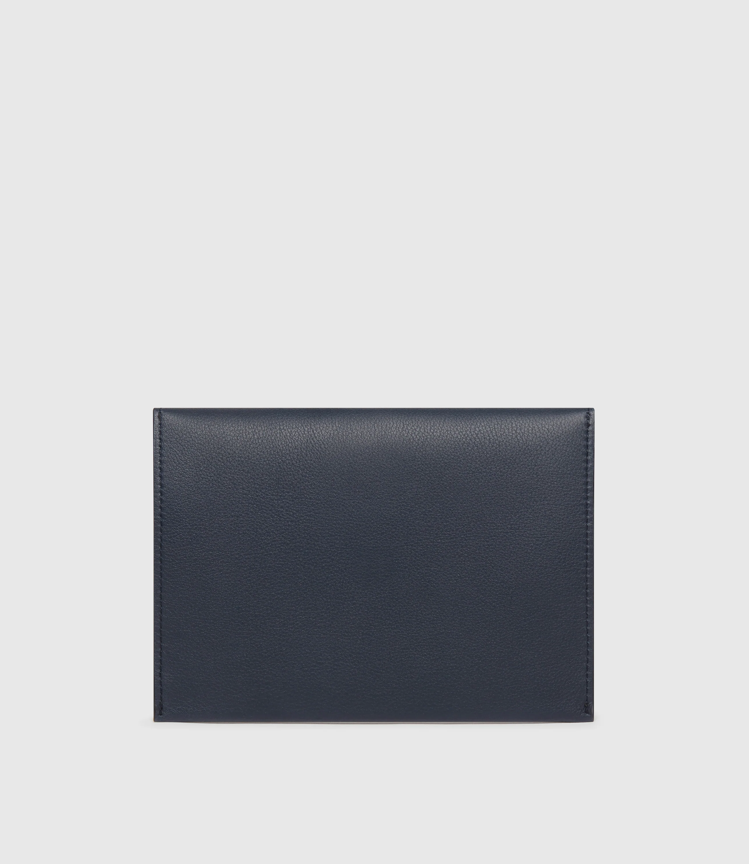 A6 Envelope Smooth Calfskin Navy - Image 2