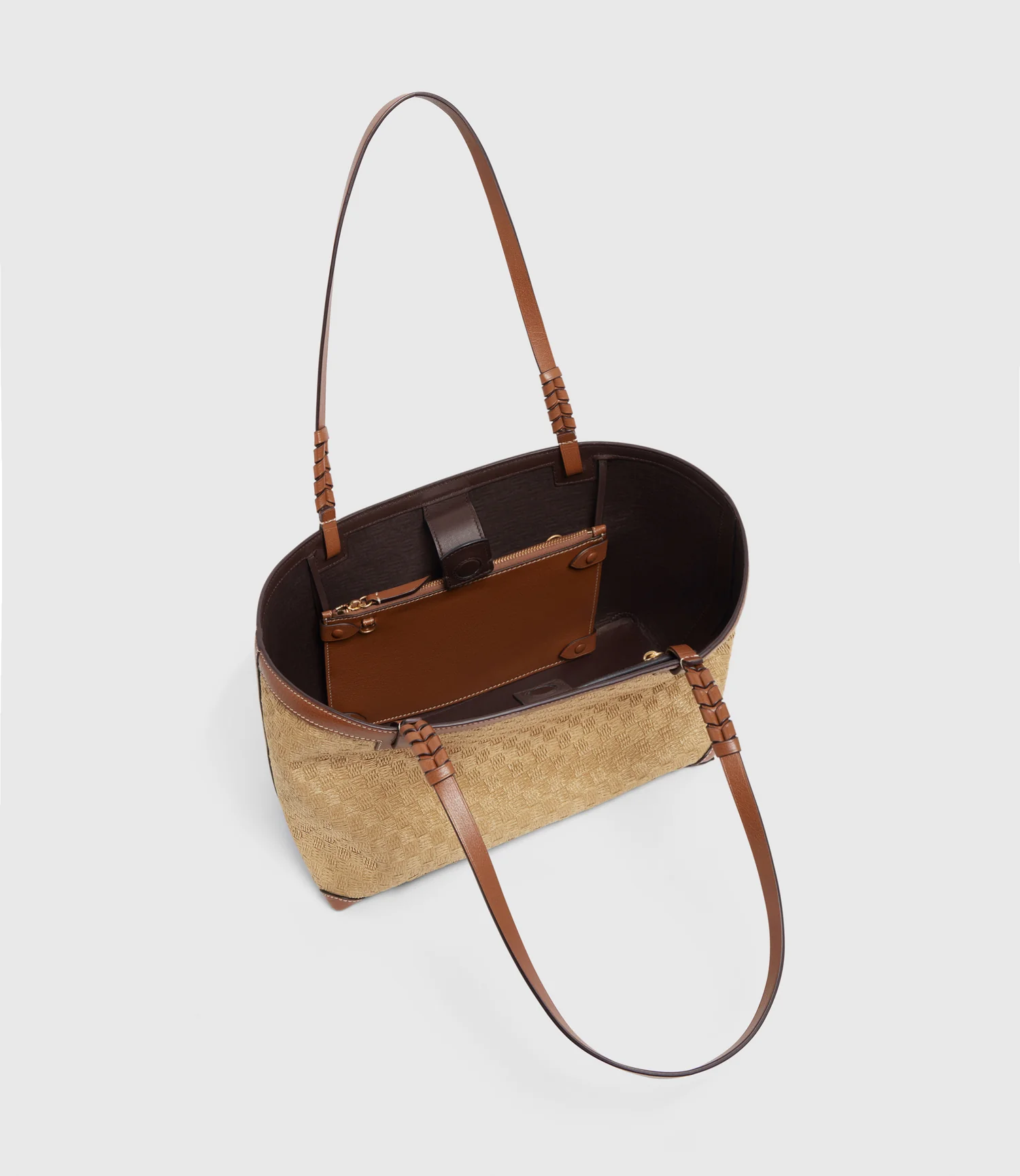 Cala 32 Woven Fabric Sahara with Buffalo Cognac - Image 2