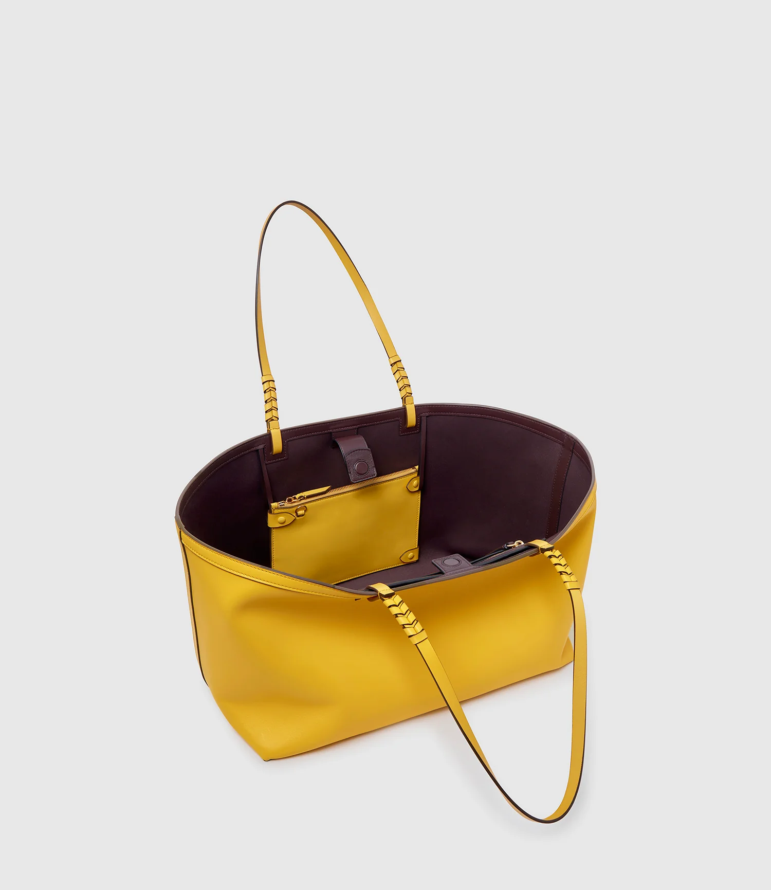 Cala 42 Nappa Plongè Calfskin Izamal Yellow - Image 3
