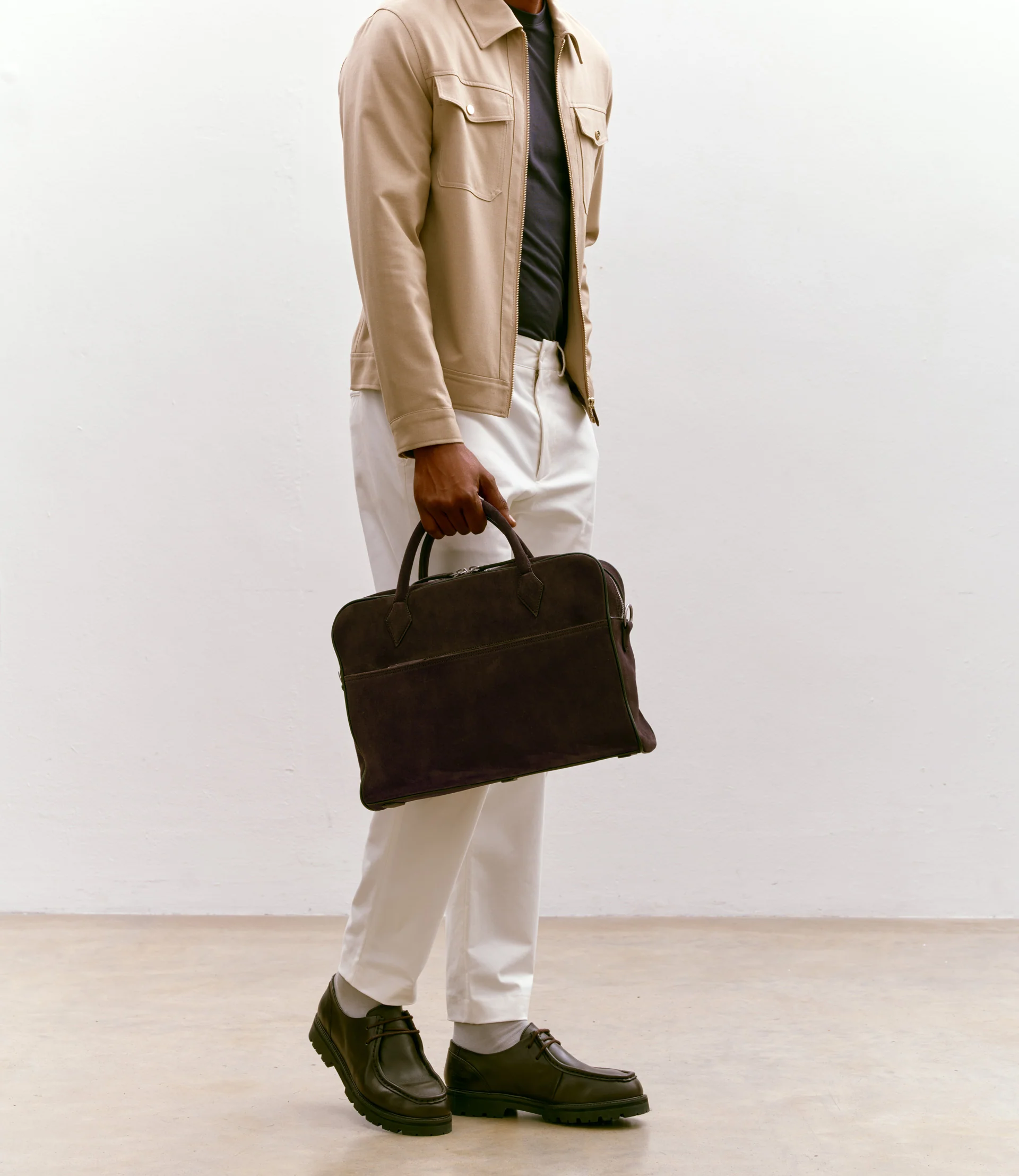 Closer Slim Suede Chocolate - Image 2