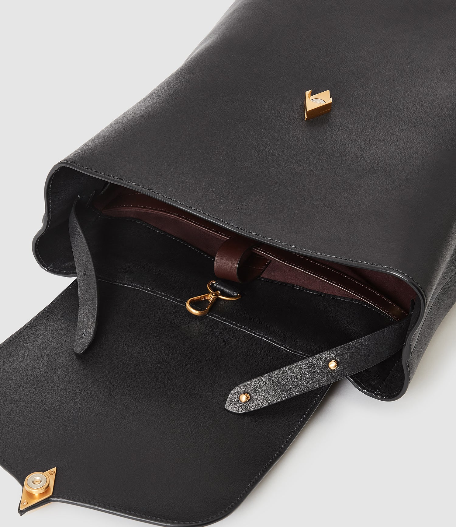 Edge Backpack Supple Calfskin Black - Image 3