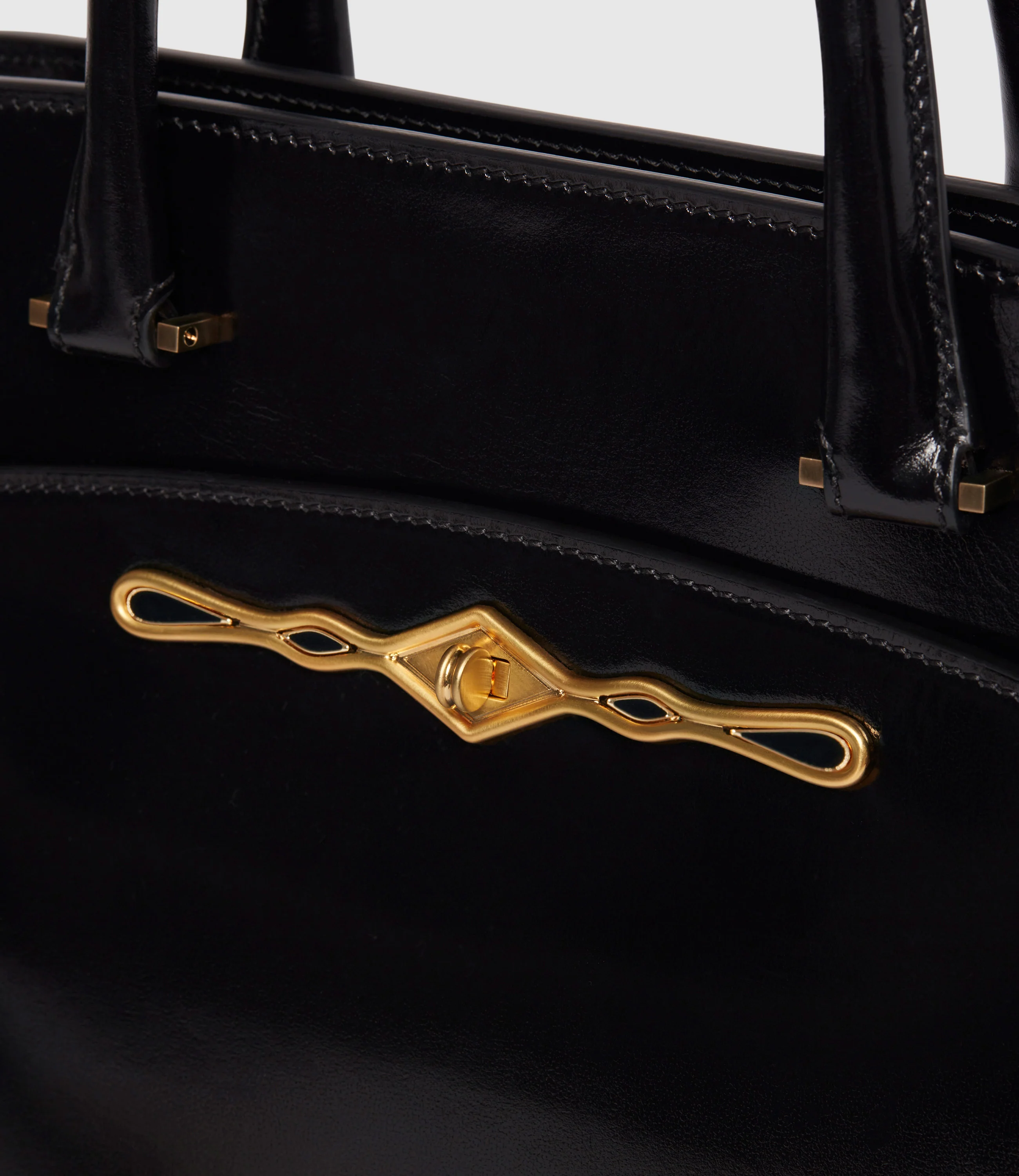 Fernando Jorge | Métier Private Eye Slim Glossy Calfskin Black - Image 4