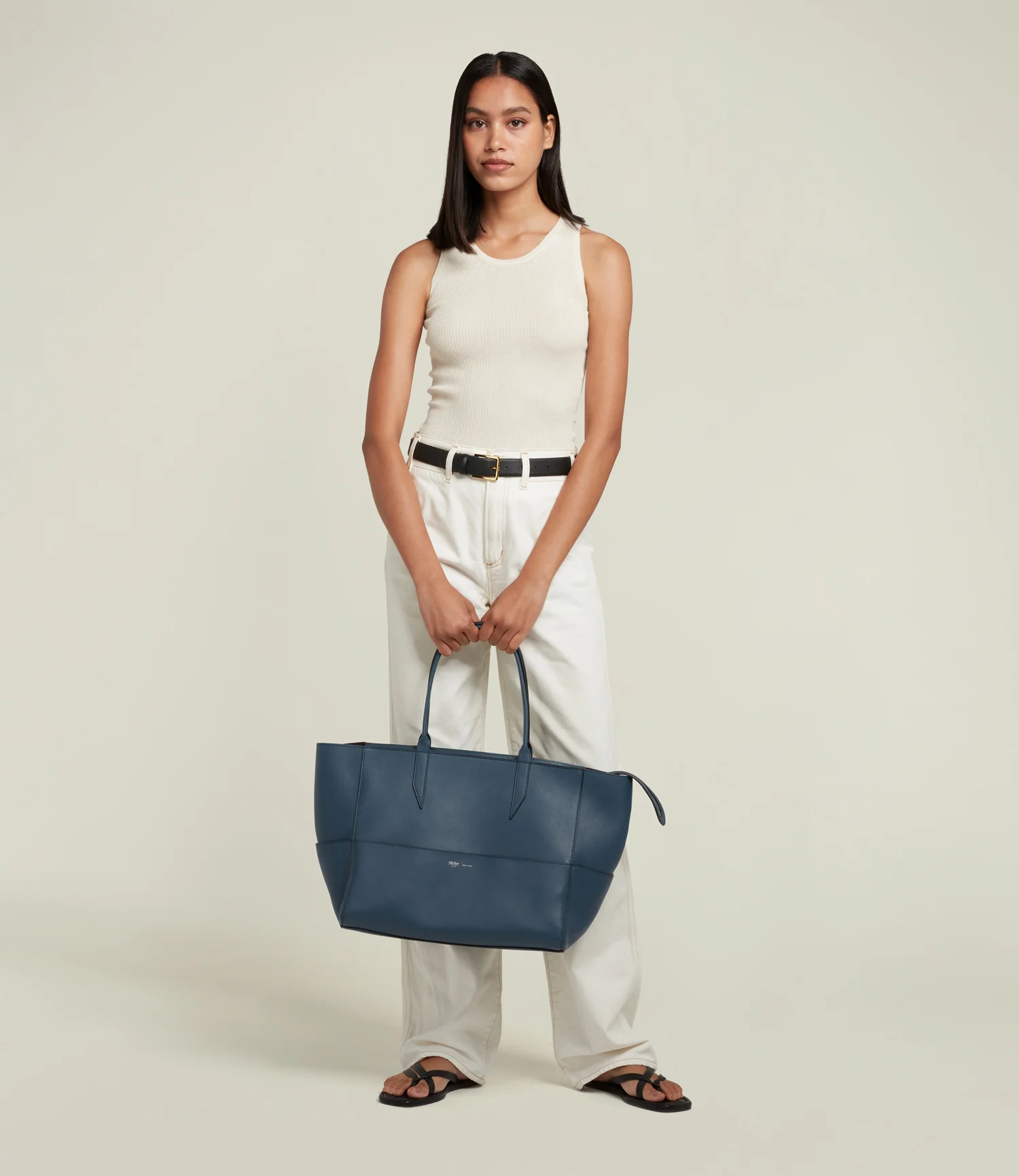 Incognito 36 Cabas Smooth Calfskin Storm - Image 4
