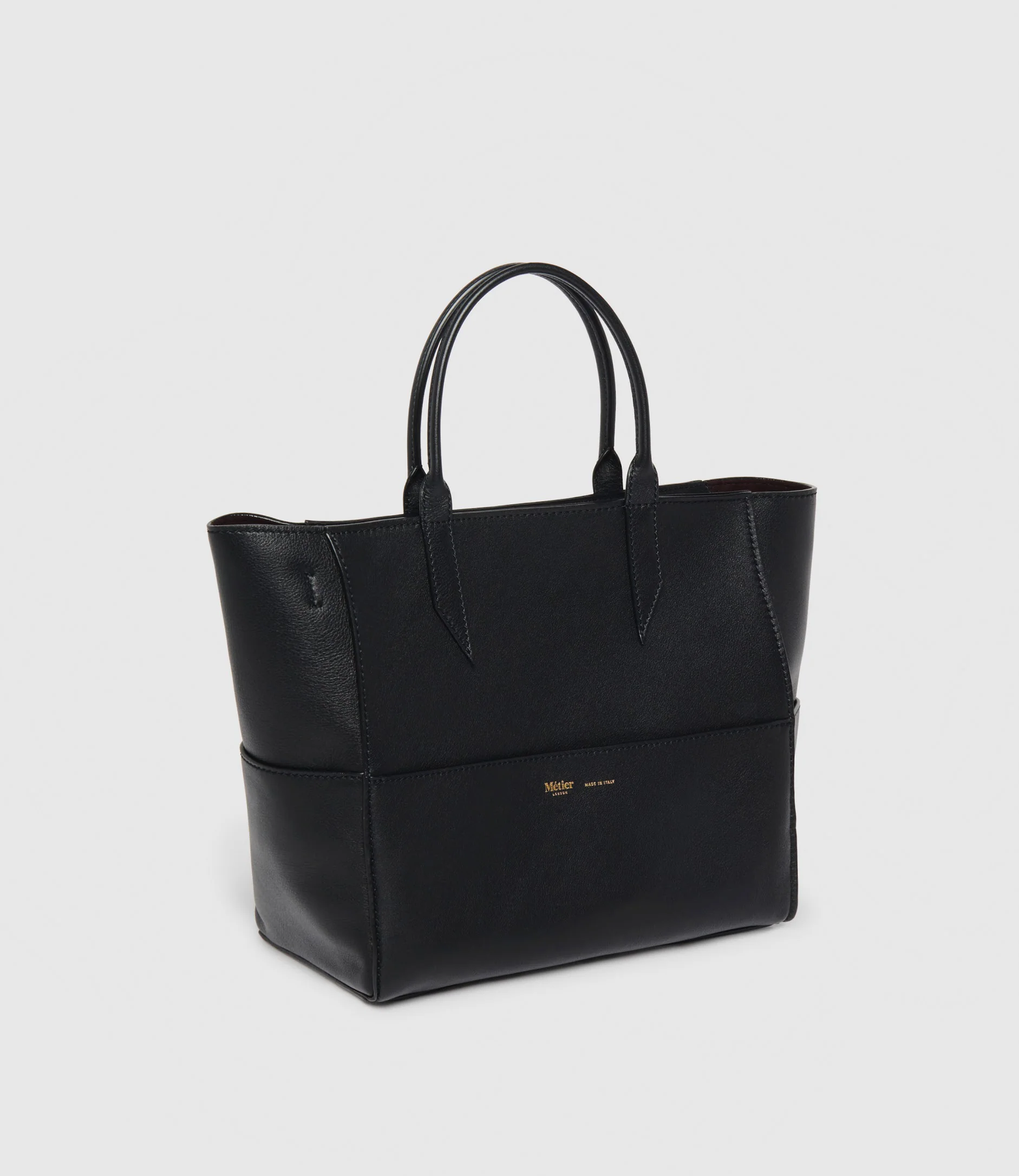 Incognito Crossbody Cabas Smooth Calfskin Black - Image 2