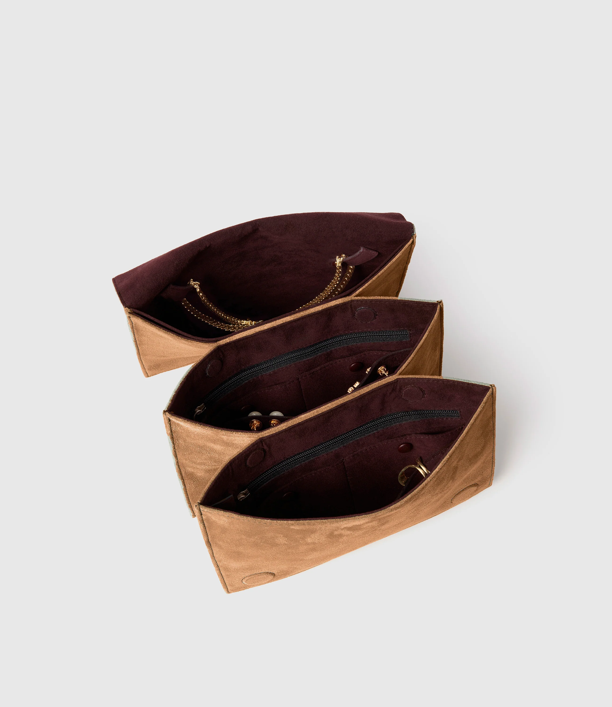 Large Jewellery Travel Case Suede Marrakech - Image 3