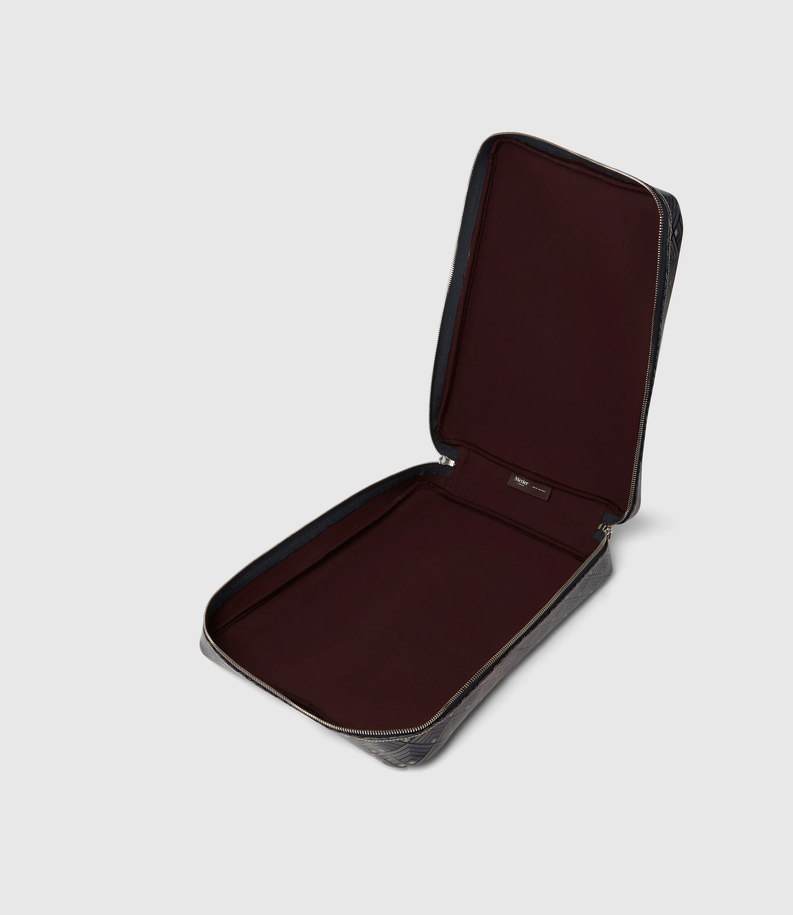 Large Travel Organiser Slim Signature Canvas Navy - Image 3