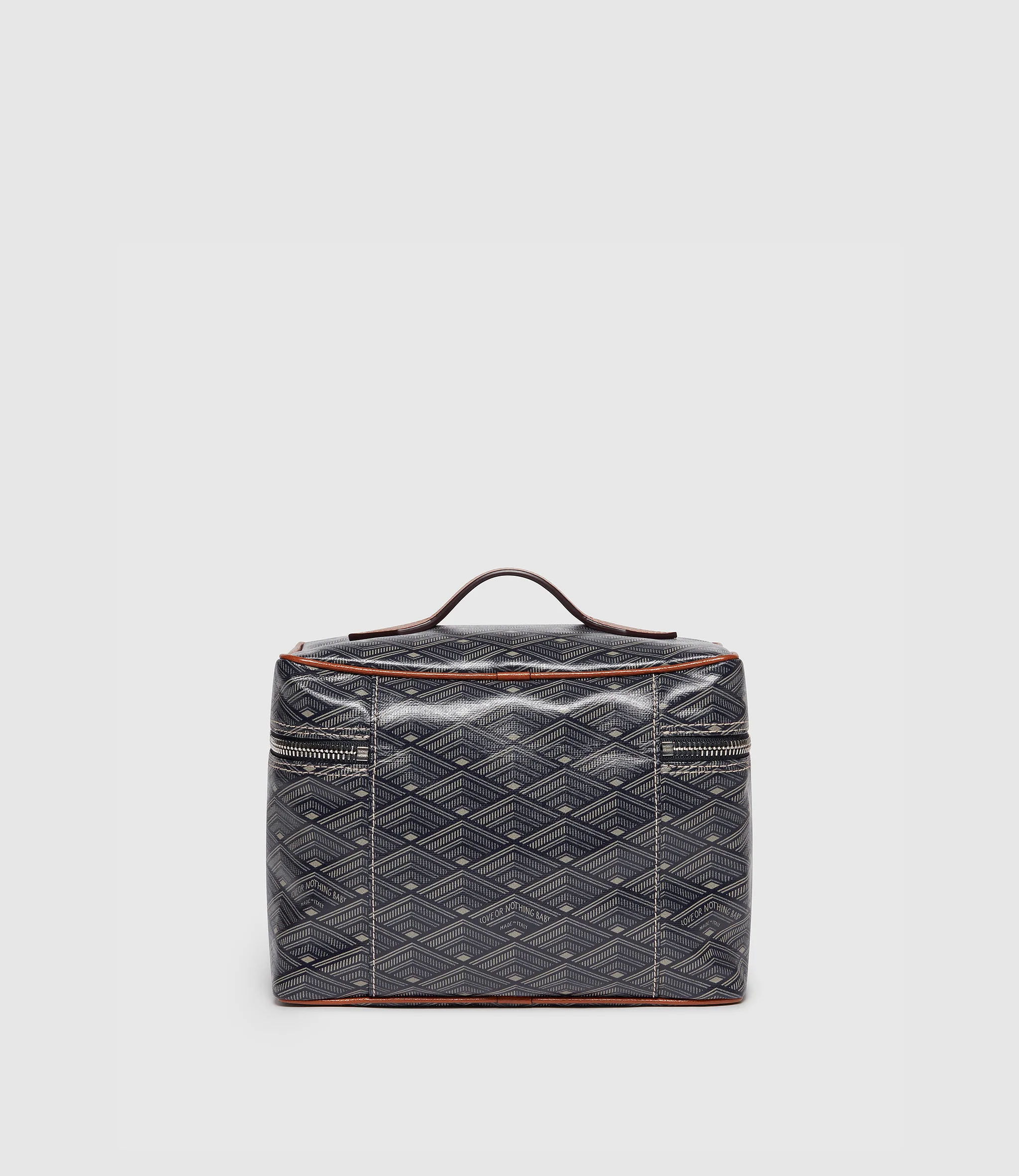 Long Haul Toiletry Bag Signature Canvas Navy - Image 5