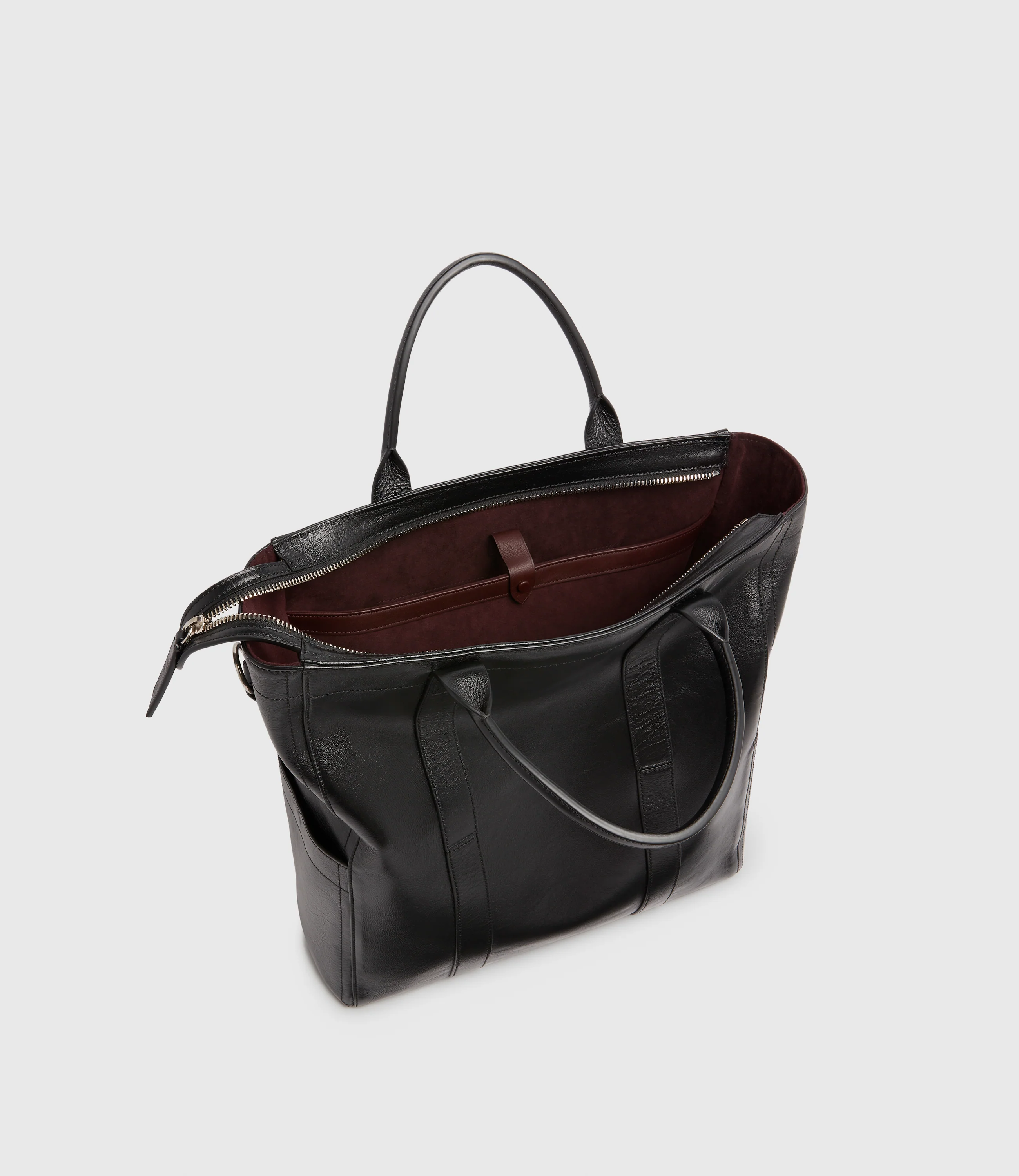Mariner Zippered Tote Elvis Black - Image 3
