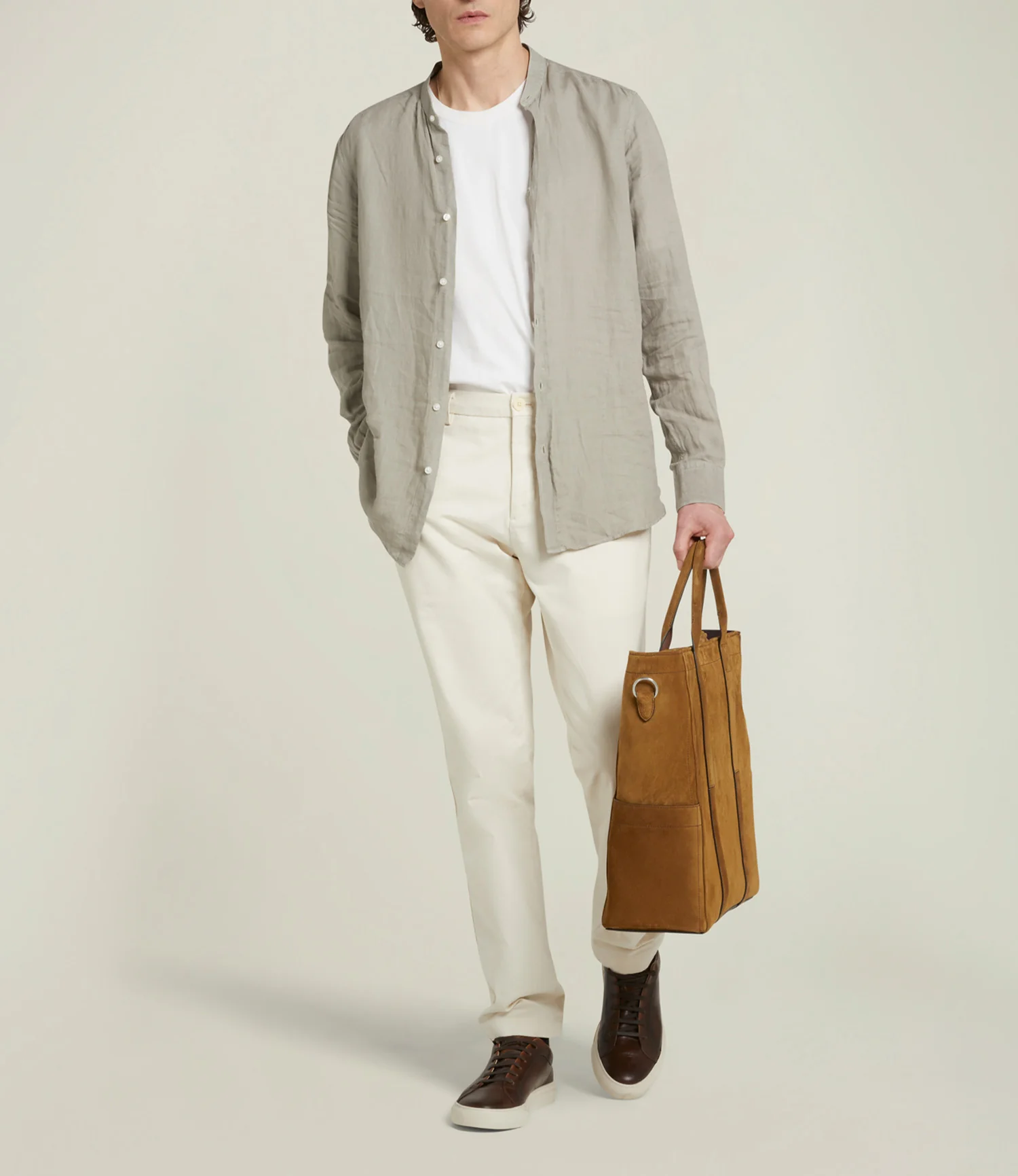 Mariner Zippered Tote Suede Marrakech - Image 5