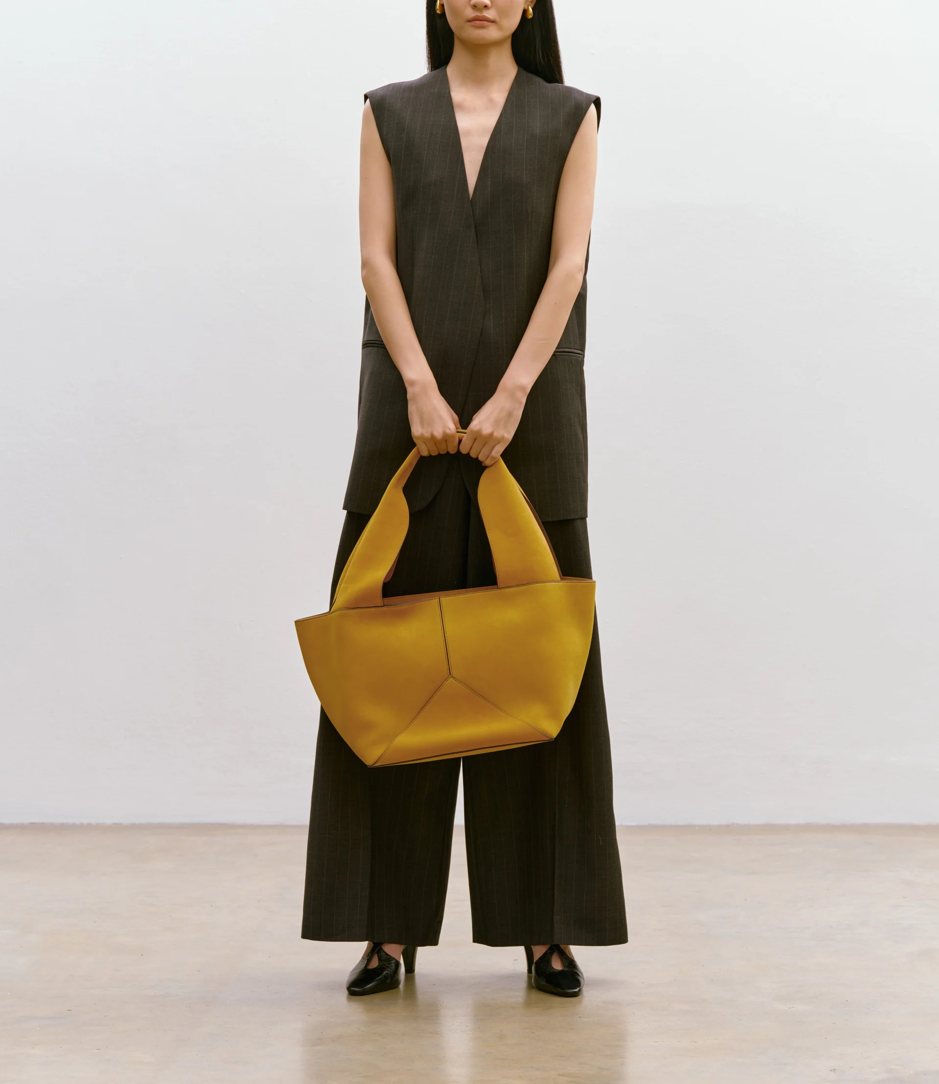 Market Bag Suede Pollen - Image 5