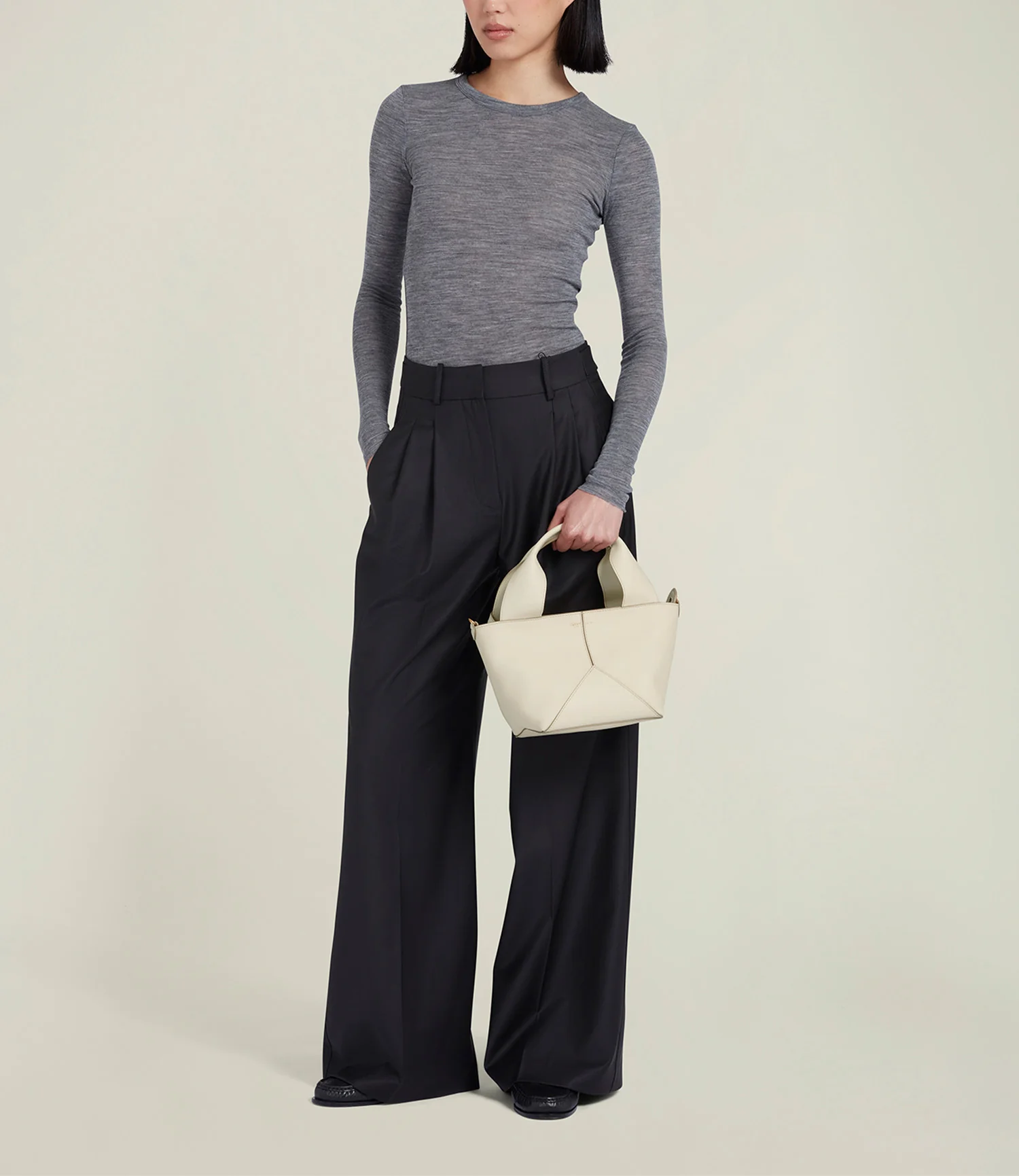 Market Mini Smooth Calfskin White Sand - Image 5