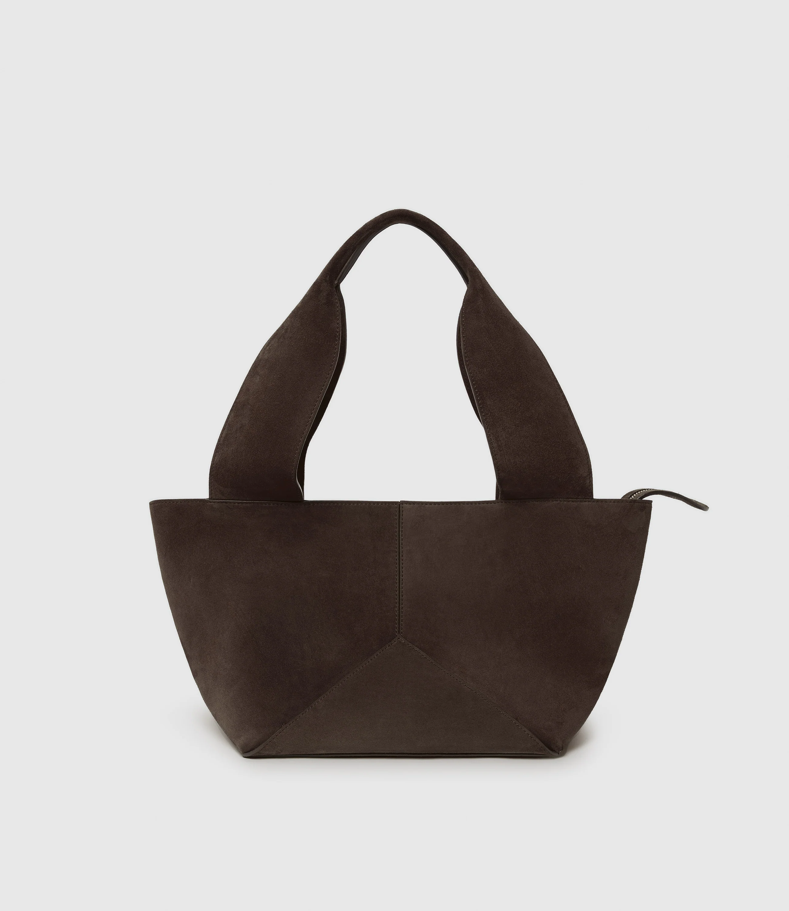 Market Small Suede Chocolate - Image 2