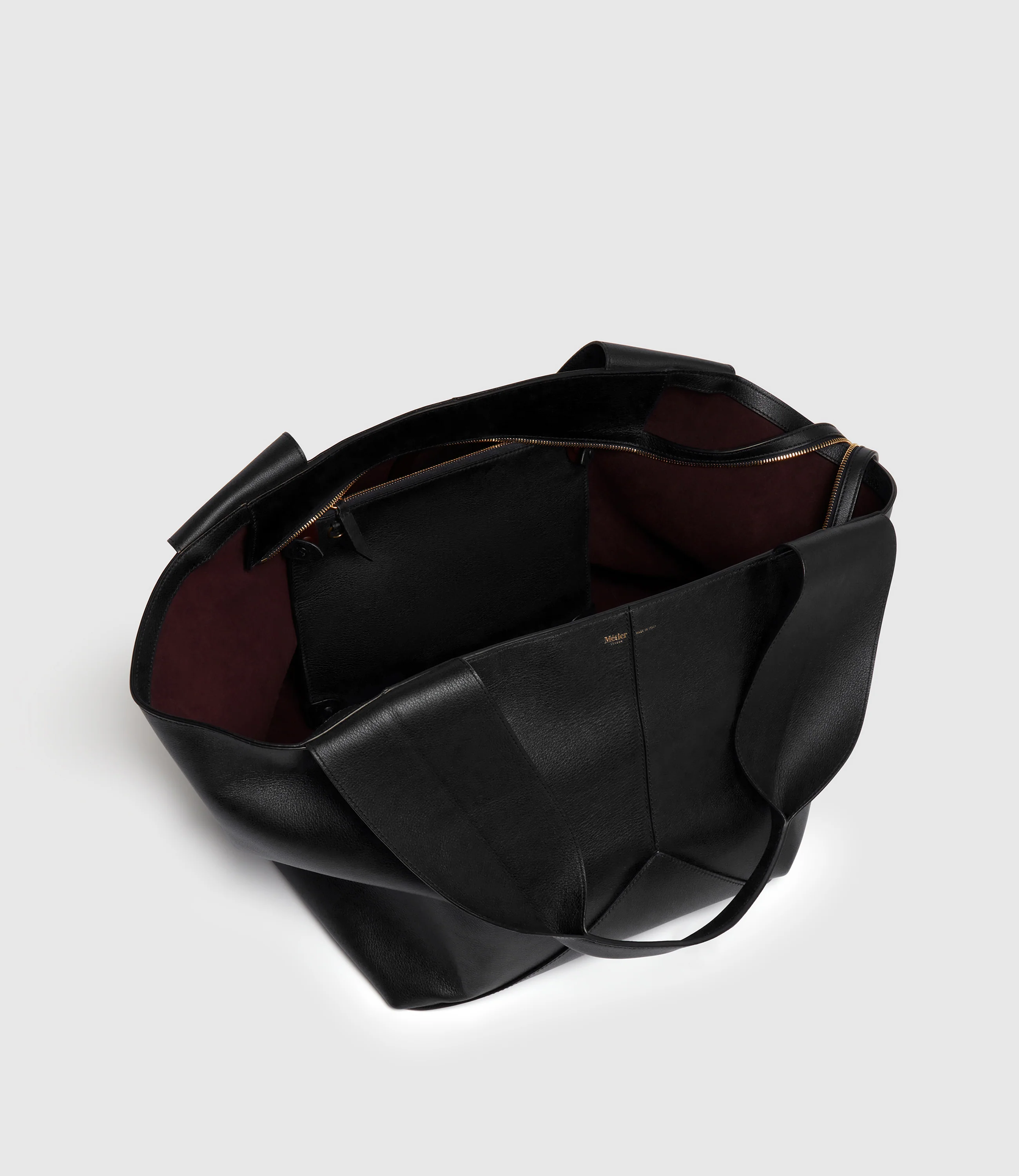 Market Weekend Smooth Calfskin Black - Image 3