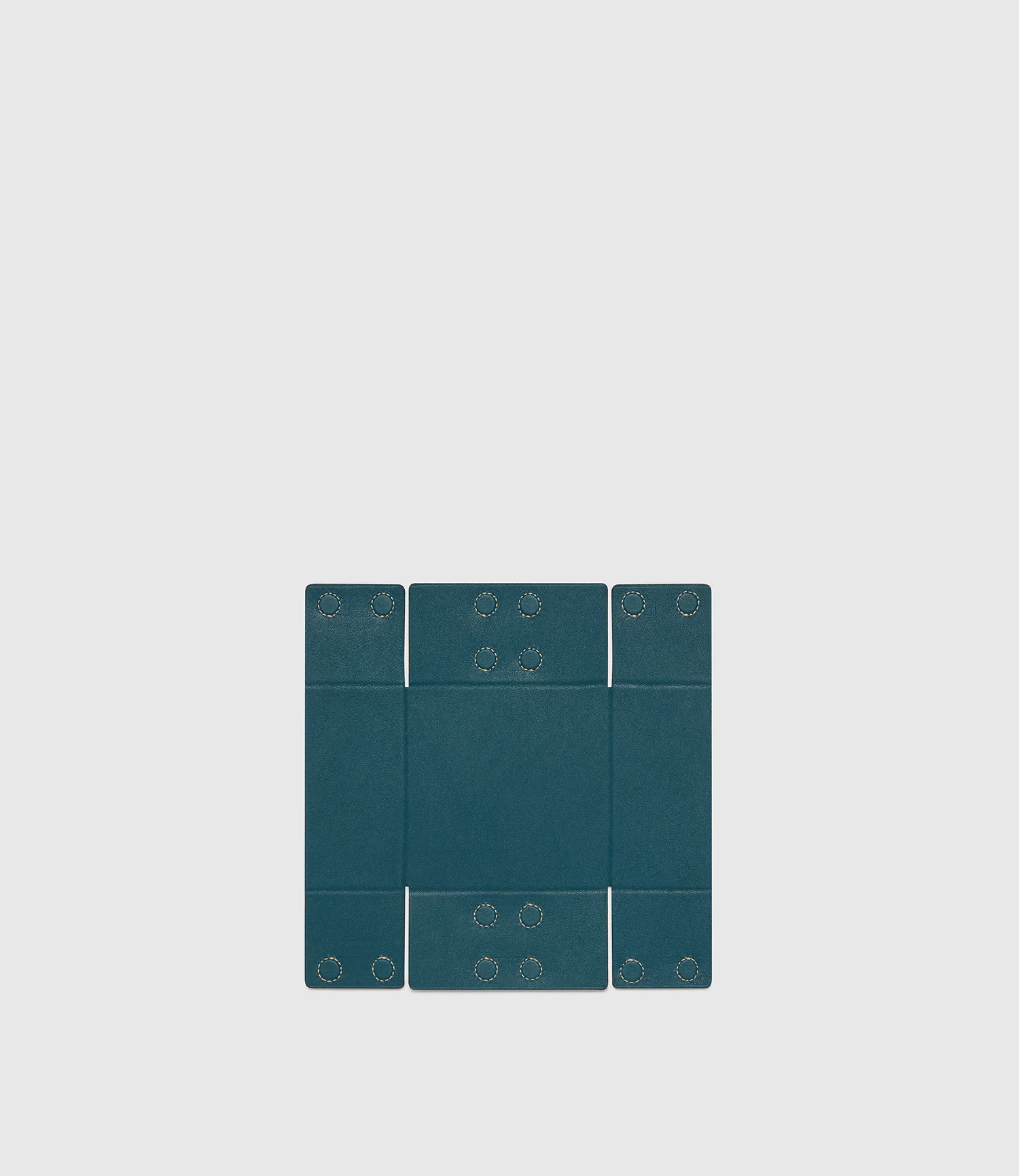 Medium Reversible Collapsible Box Buffalo Cognac and Smooth Calfskin Lost At Sea - Image 3