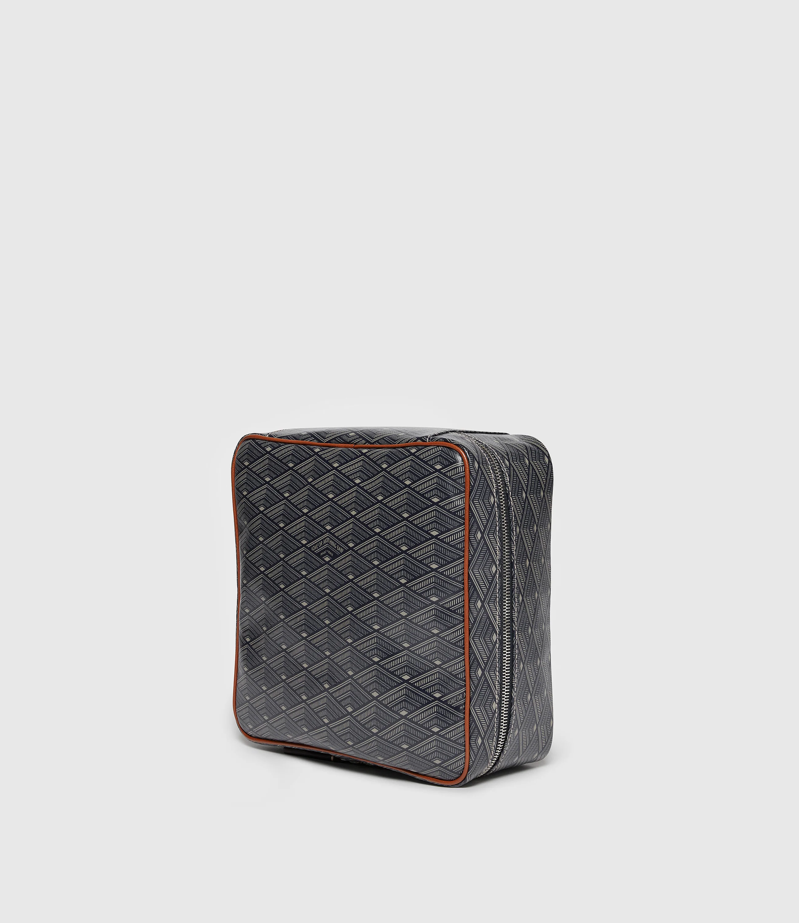 Medium Travel Organiser Signature Canvas Navy - Image 2