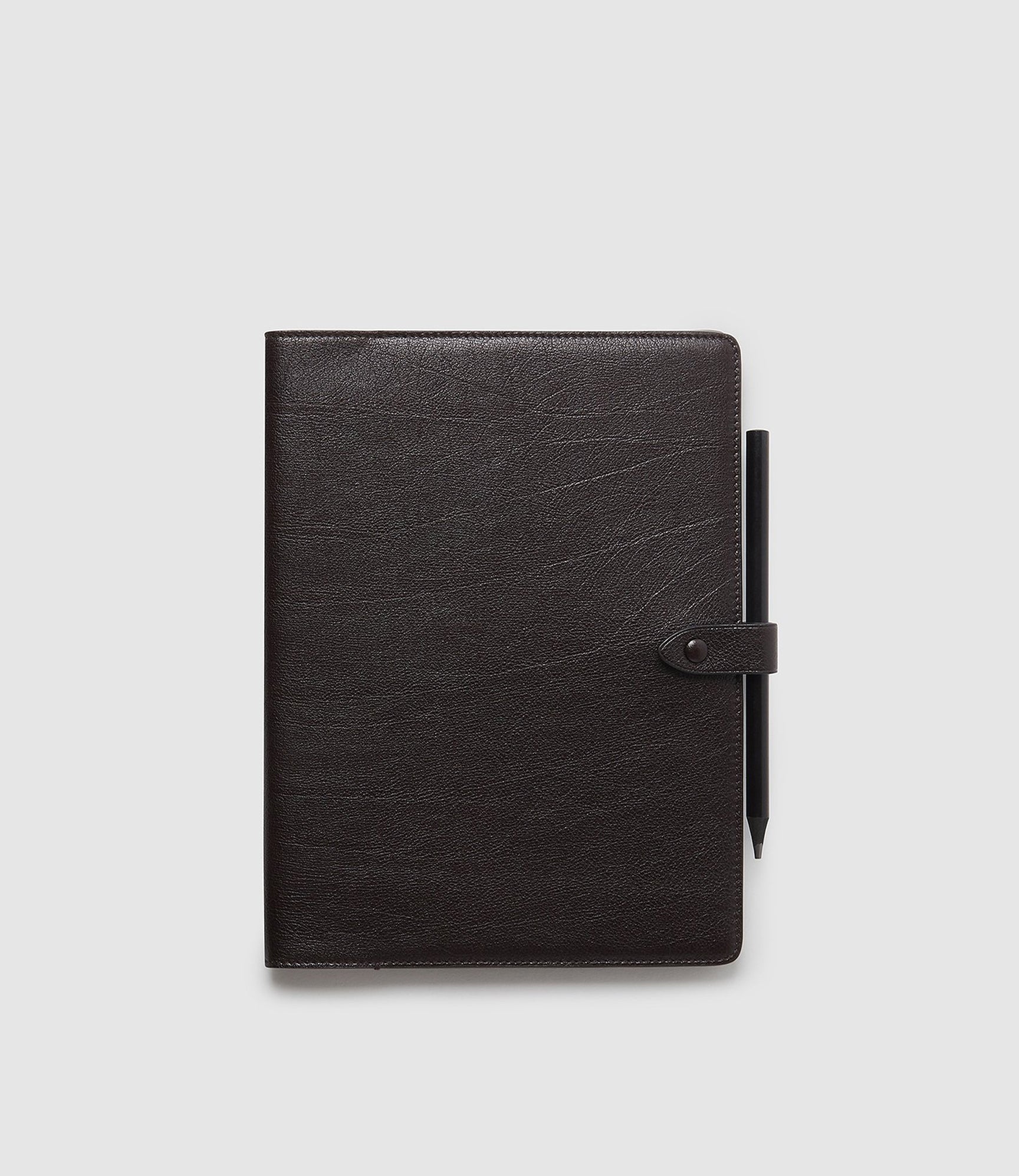 11" Notebook Cover Buffalo Cacao