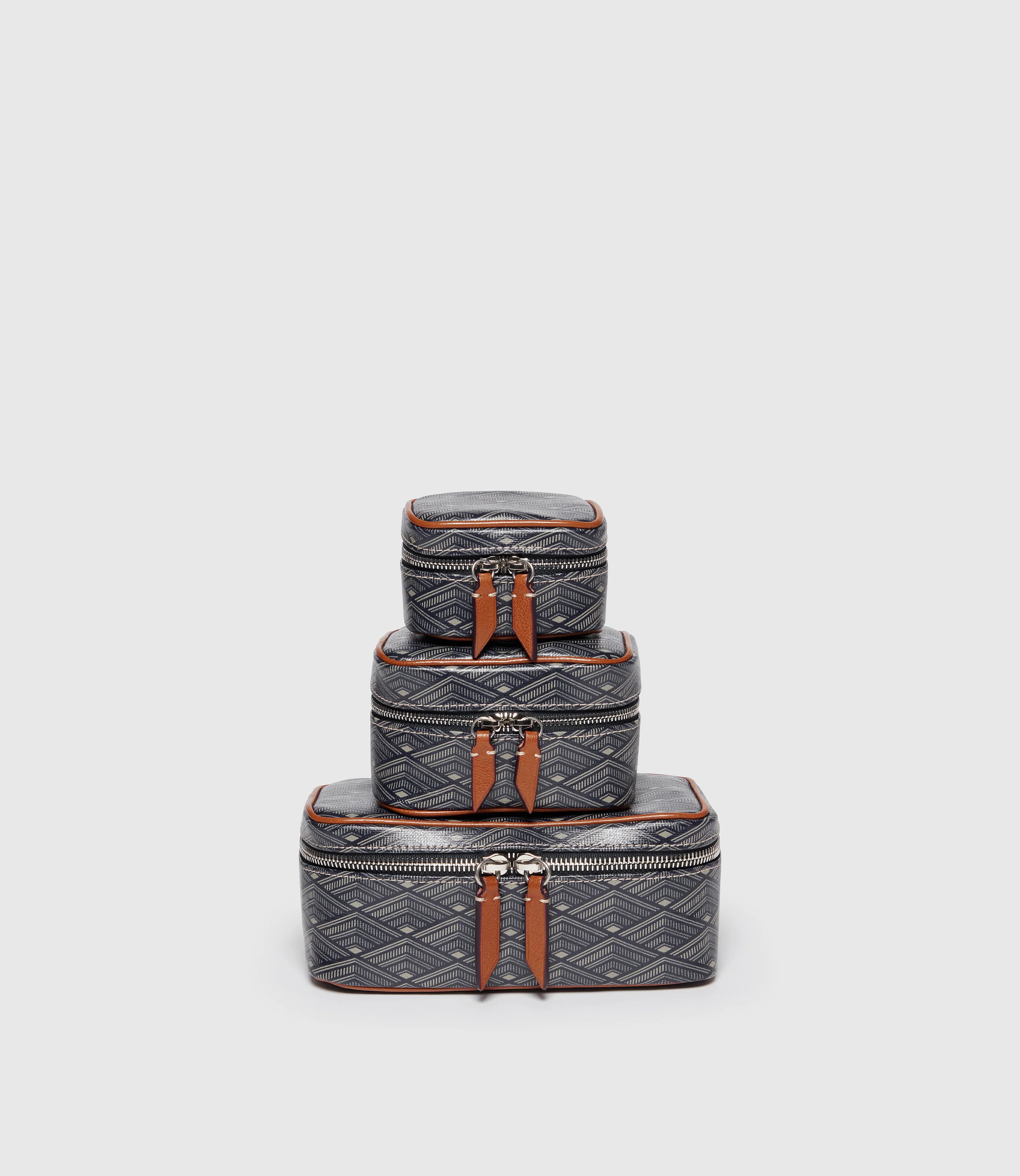 Nano Travel Organiser Signature Canvas Navy - Image 3