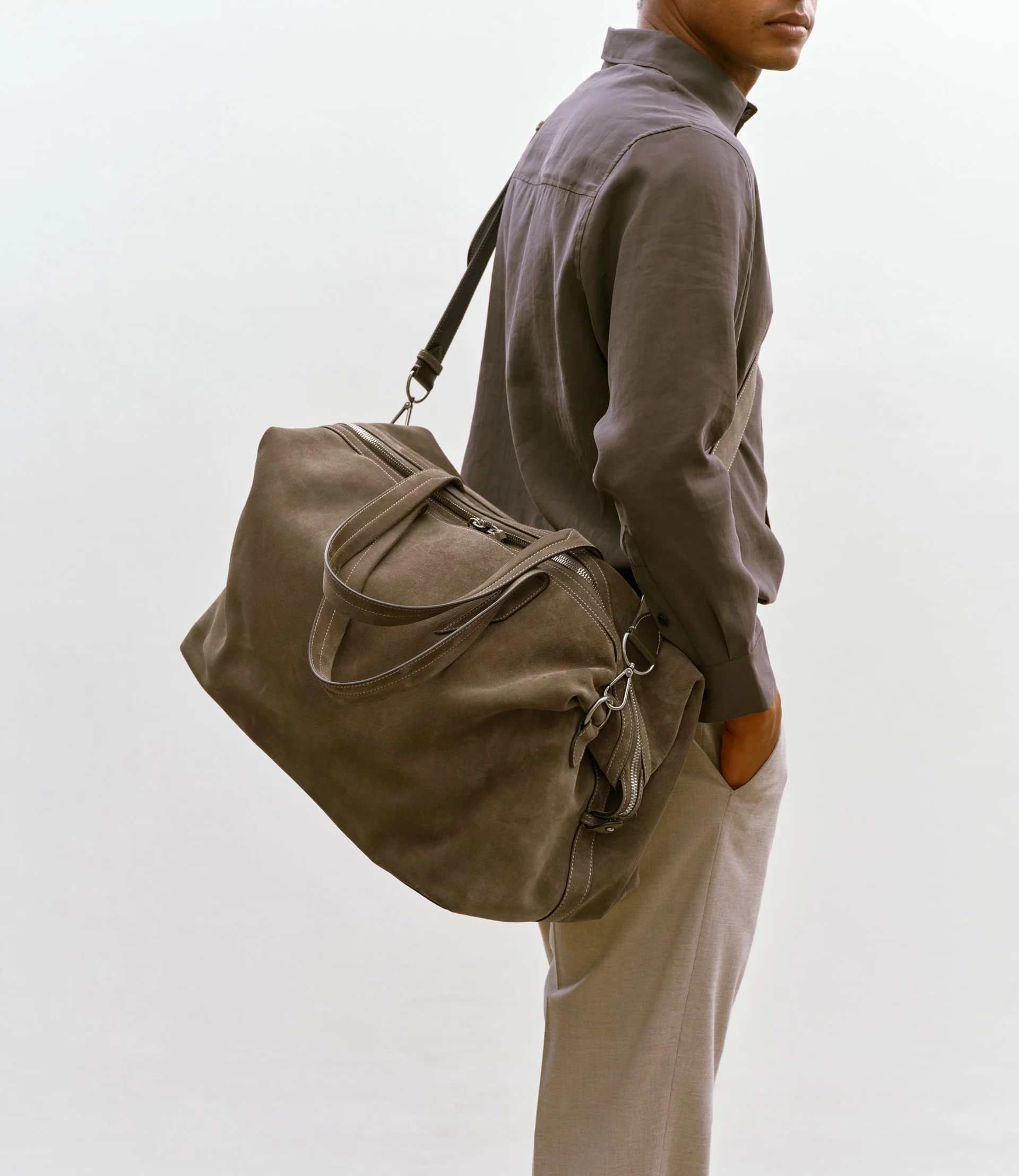 Nomad Weekend Suede Khaki - Image 5