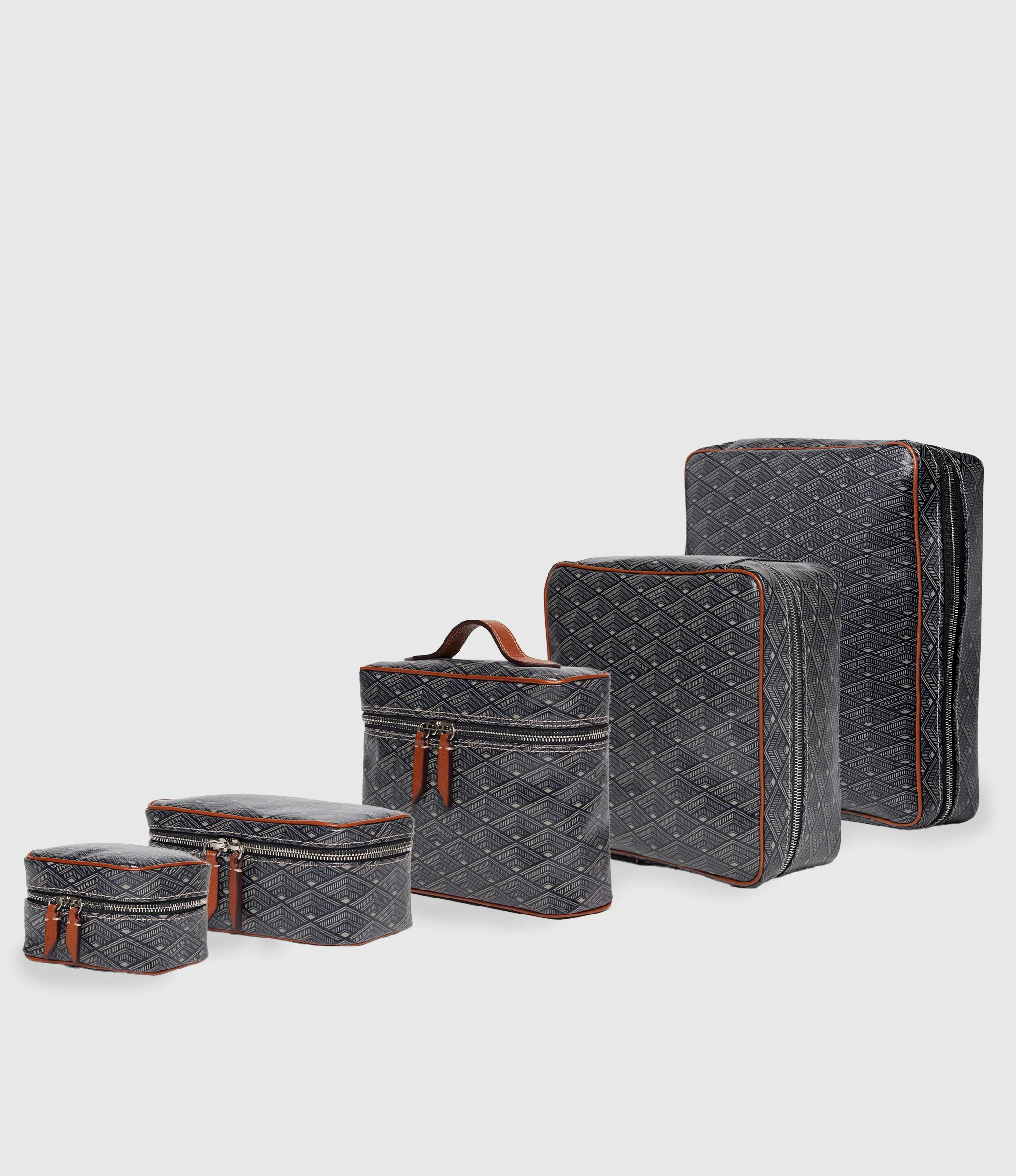 Two For The Road Set Signature Canvas Navy