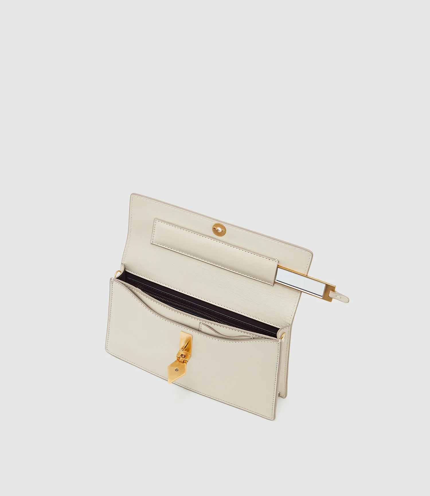 Parallel 22 Buttery Nappa Crème with Gold Hardware - Image 3