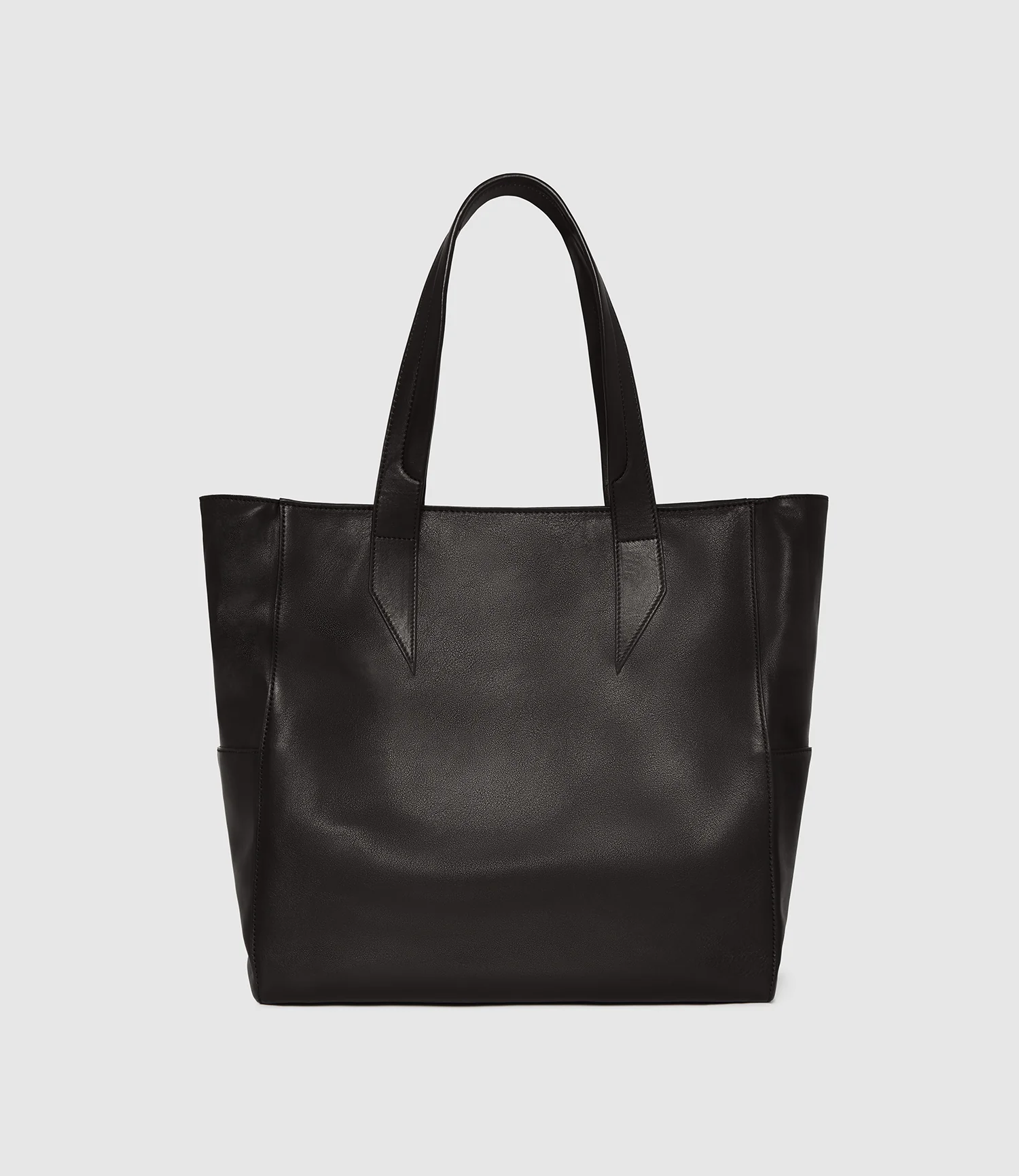Passerby North-South Supple Calfskin Black