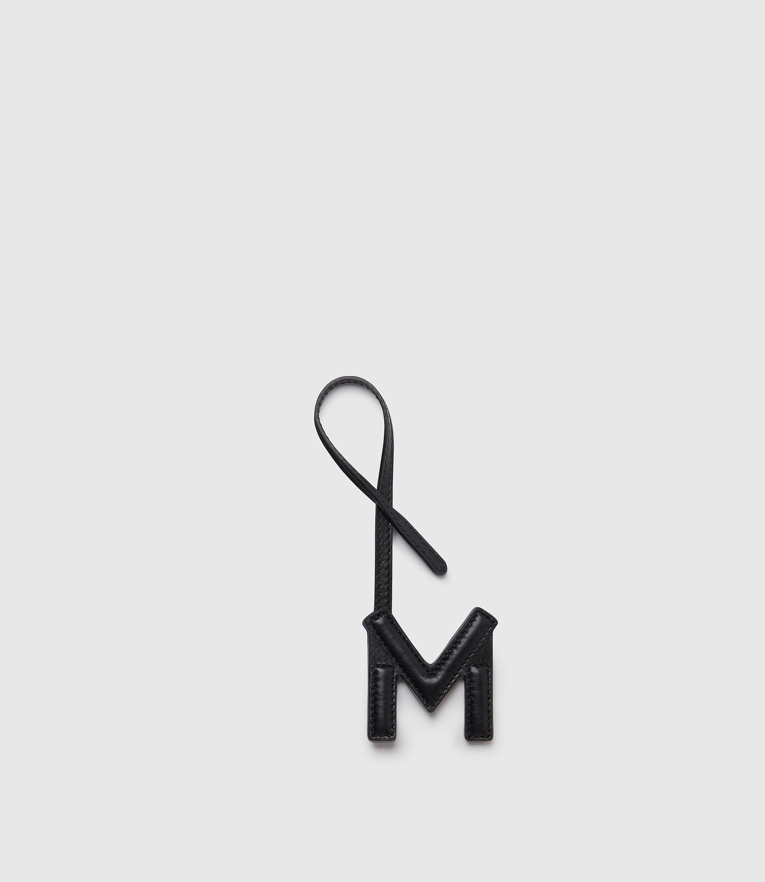 Personalisation Letter Charm Smooth Calfskin Black - Image 14