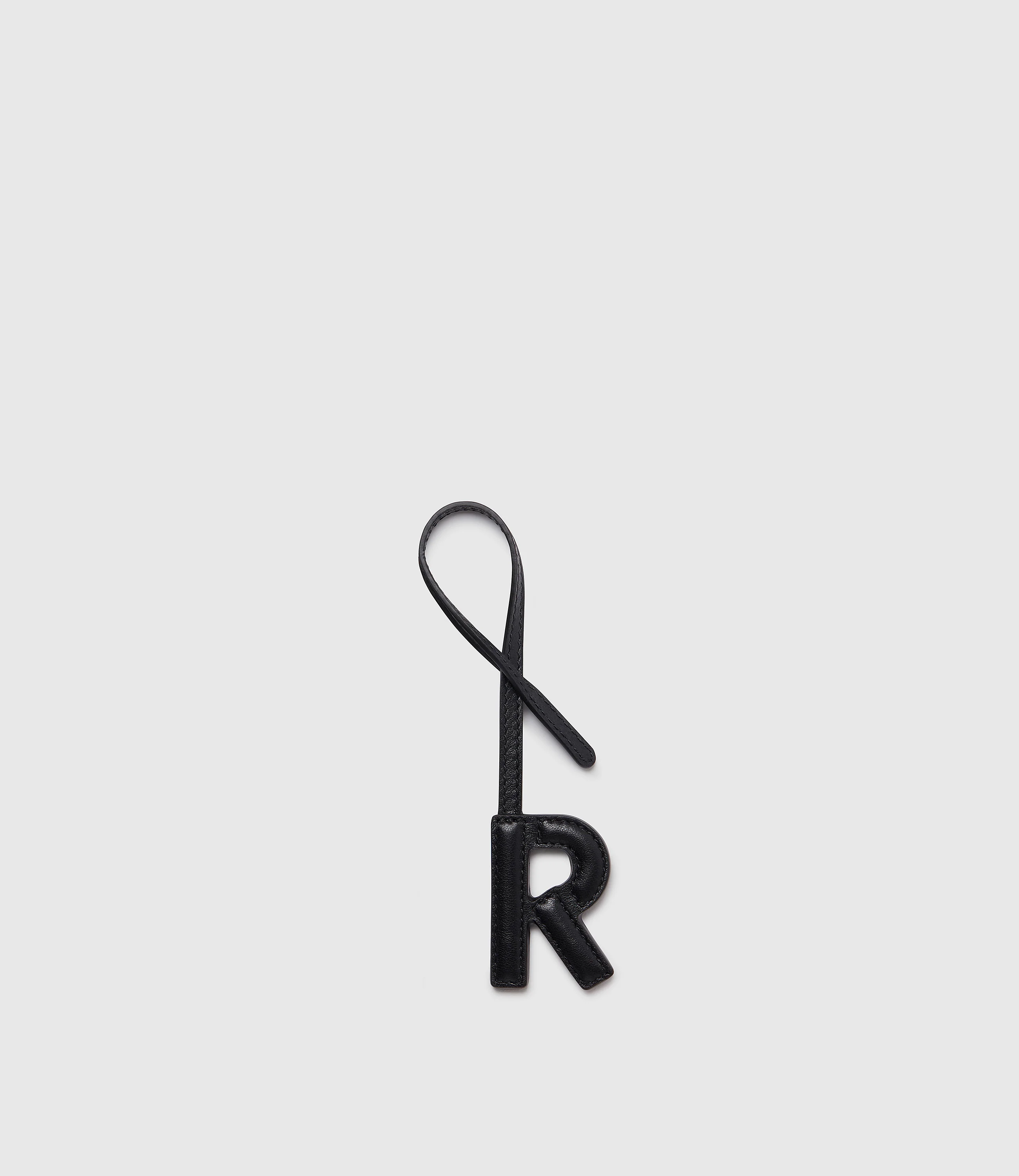 Personalisation Letter Charm Smooth Calfskin Black - Image 19