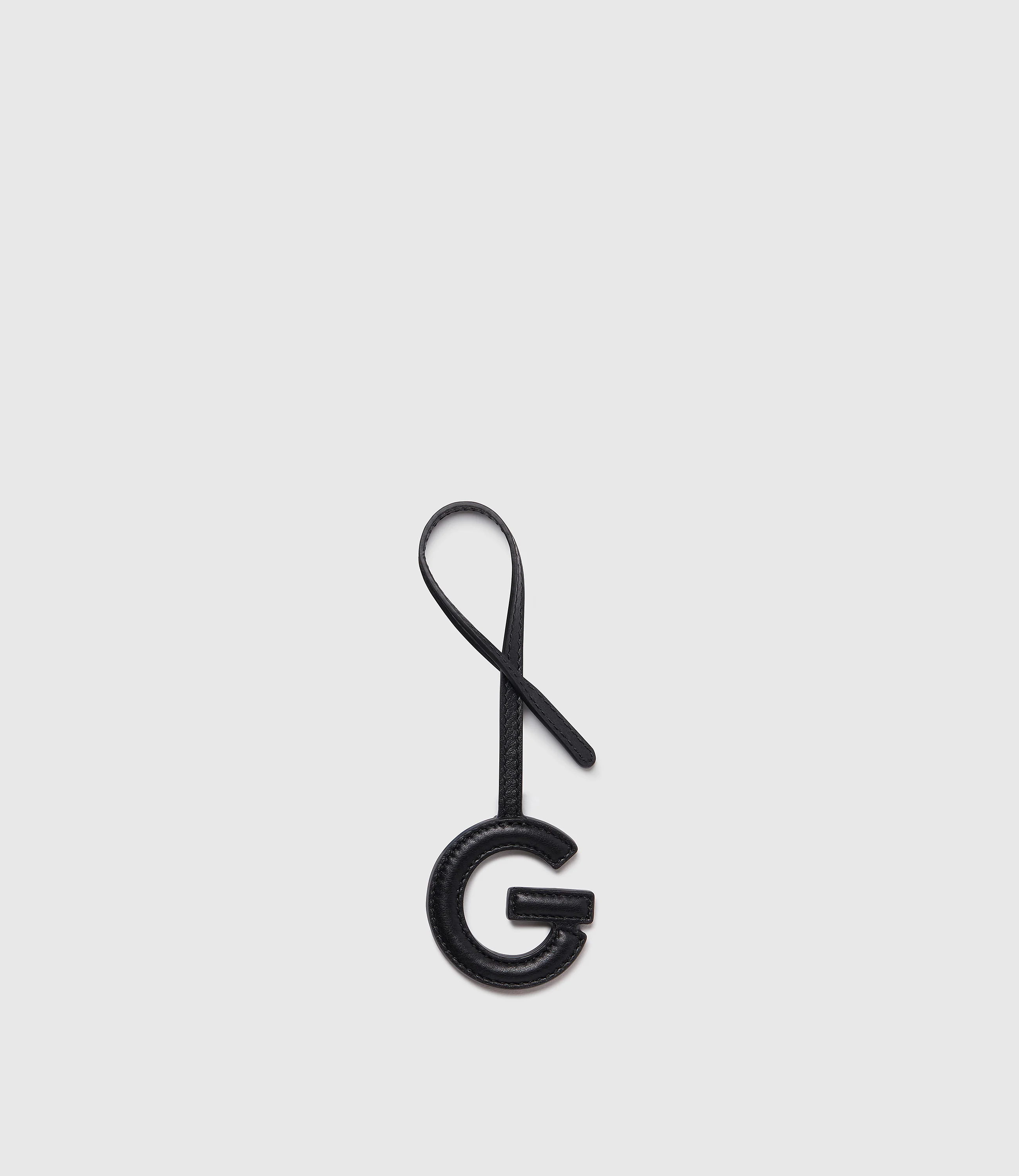 Personalisation Letter Charm Smooth Calfskin Black - Image 8