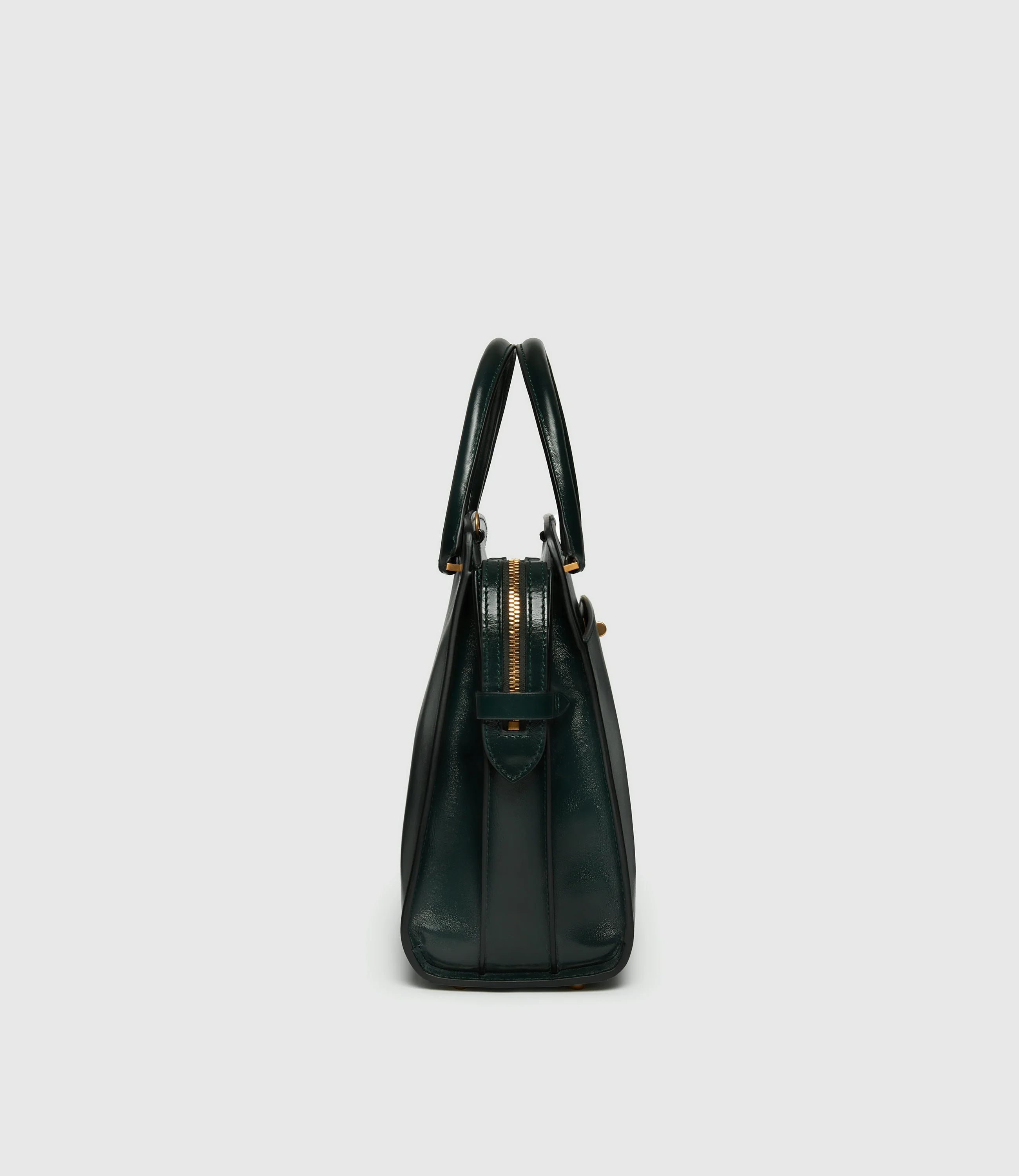 Private Eye Slim Glossy Calfskin Forest Green - Image 2