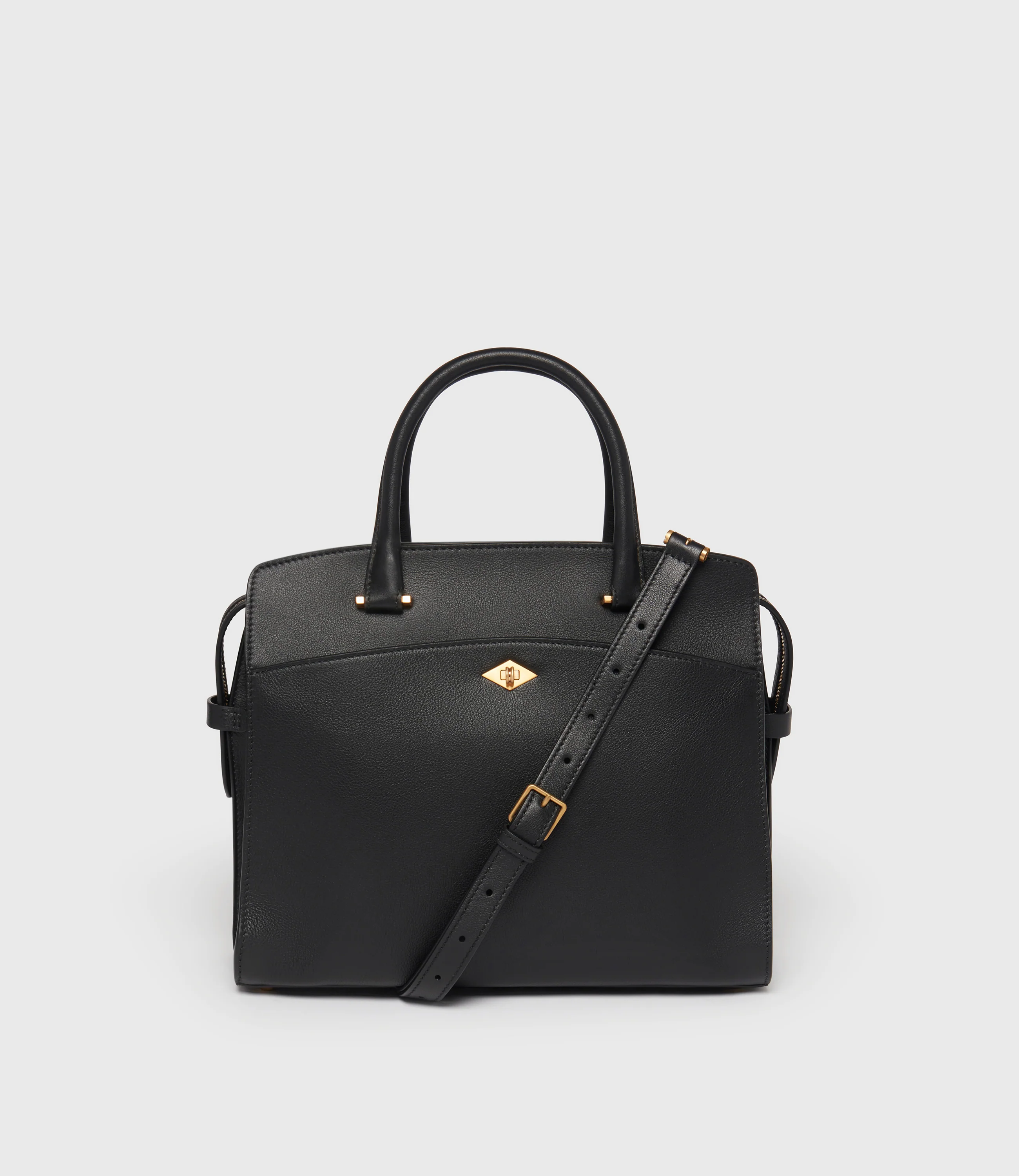 Private Eye Slim Smooth Calfskin Black