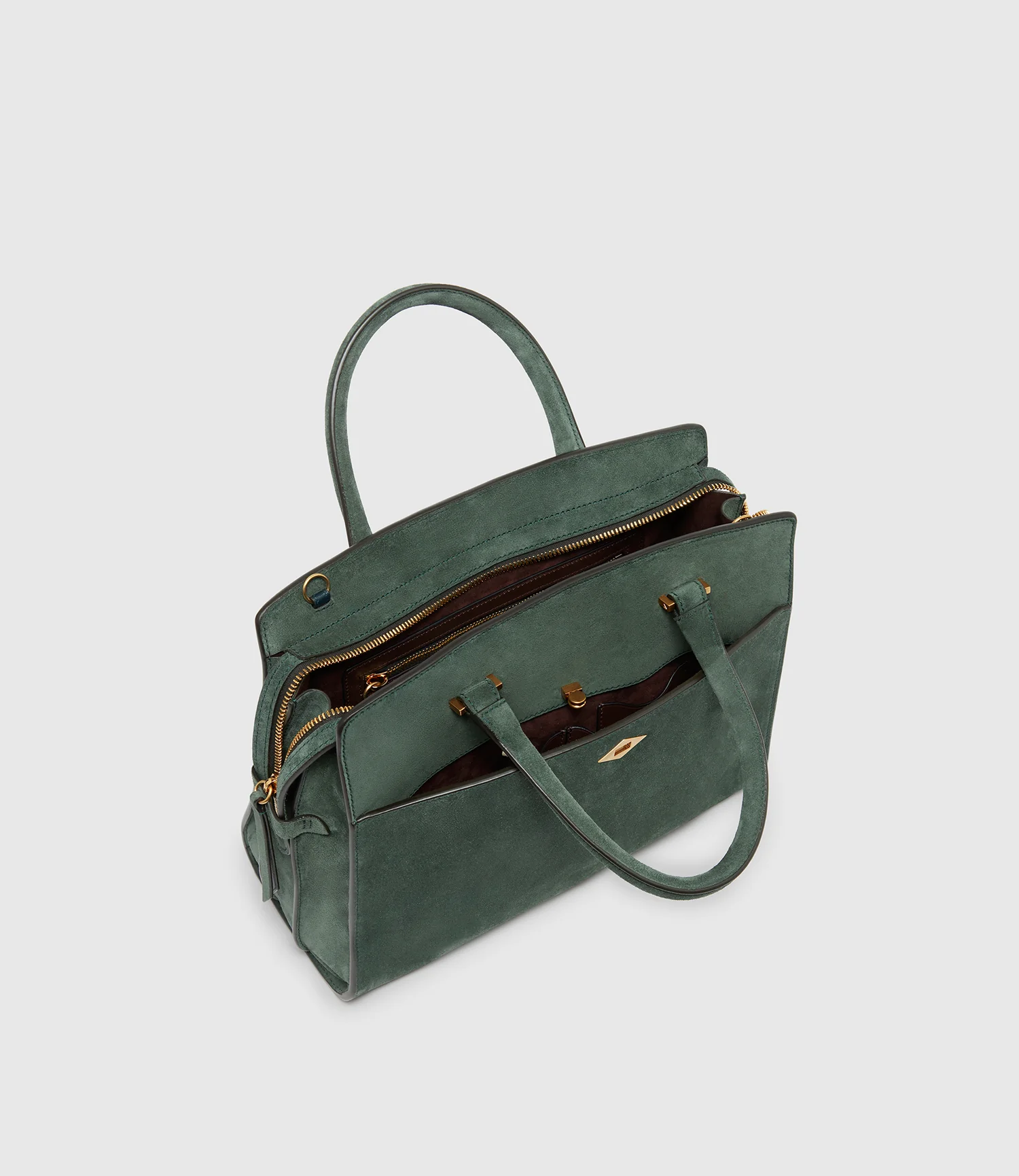 Private Eye Slim Suede Emerald - Image 3