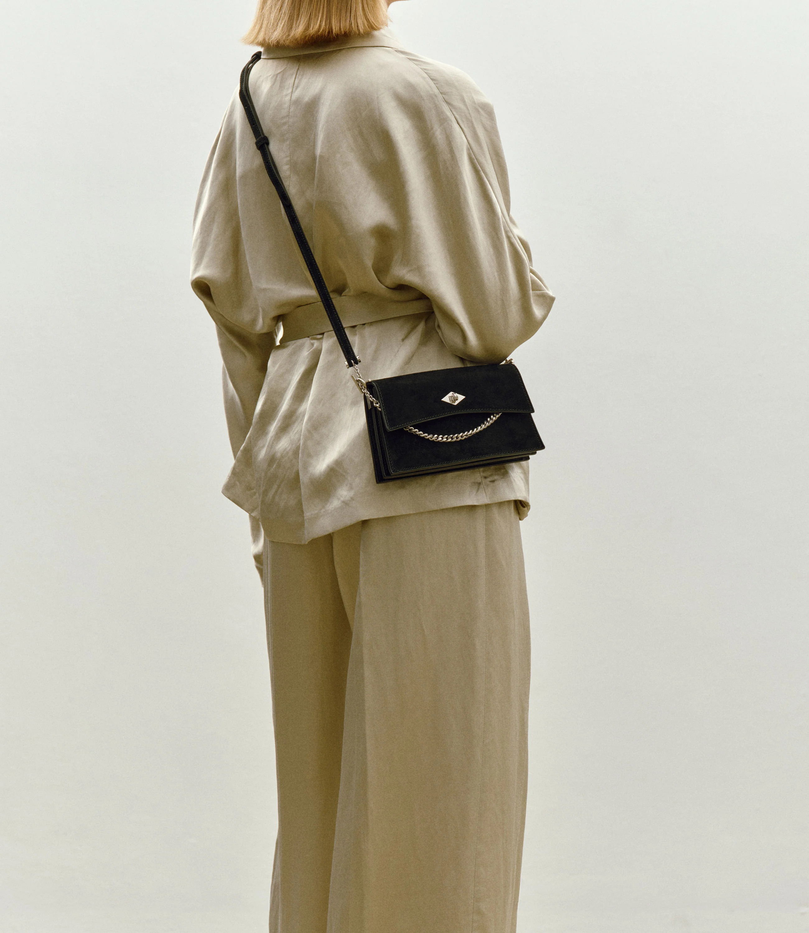Roma Mini Buttery Suede Black - Image 4
