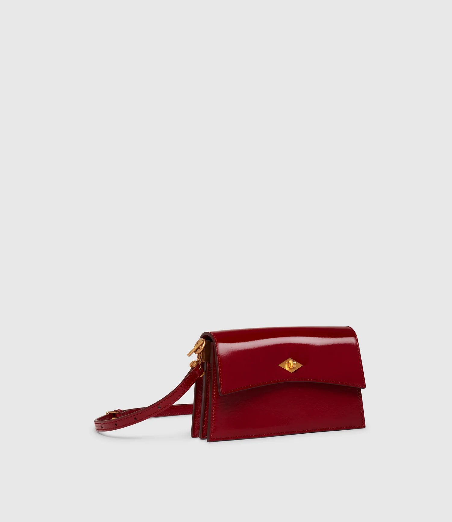 Roma Mini Glossy Calfskin Classic Red - Image 2