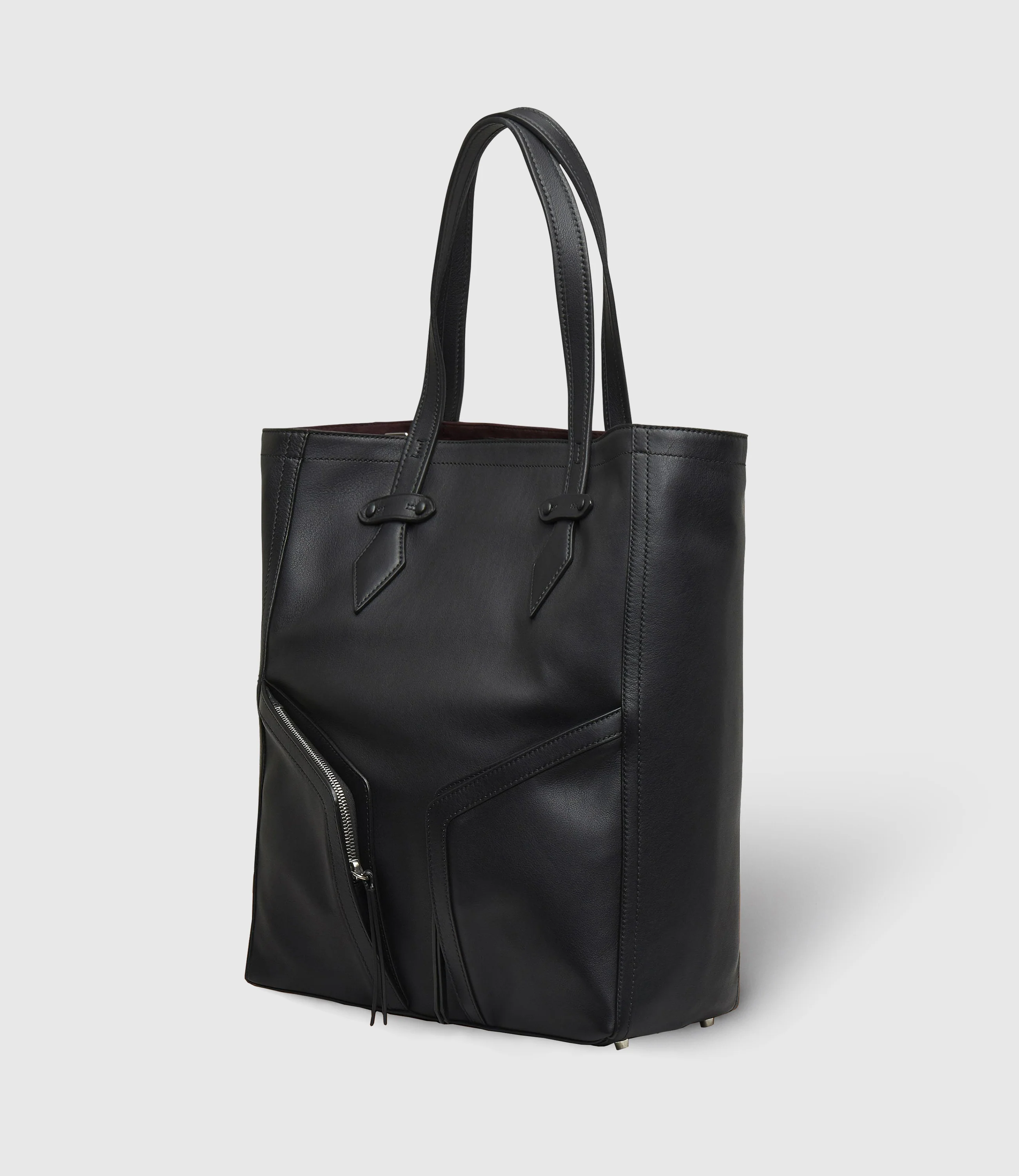 Sergeant All Day Cabas Smooth Calfskin Black - Image 2