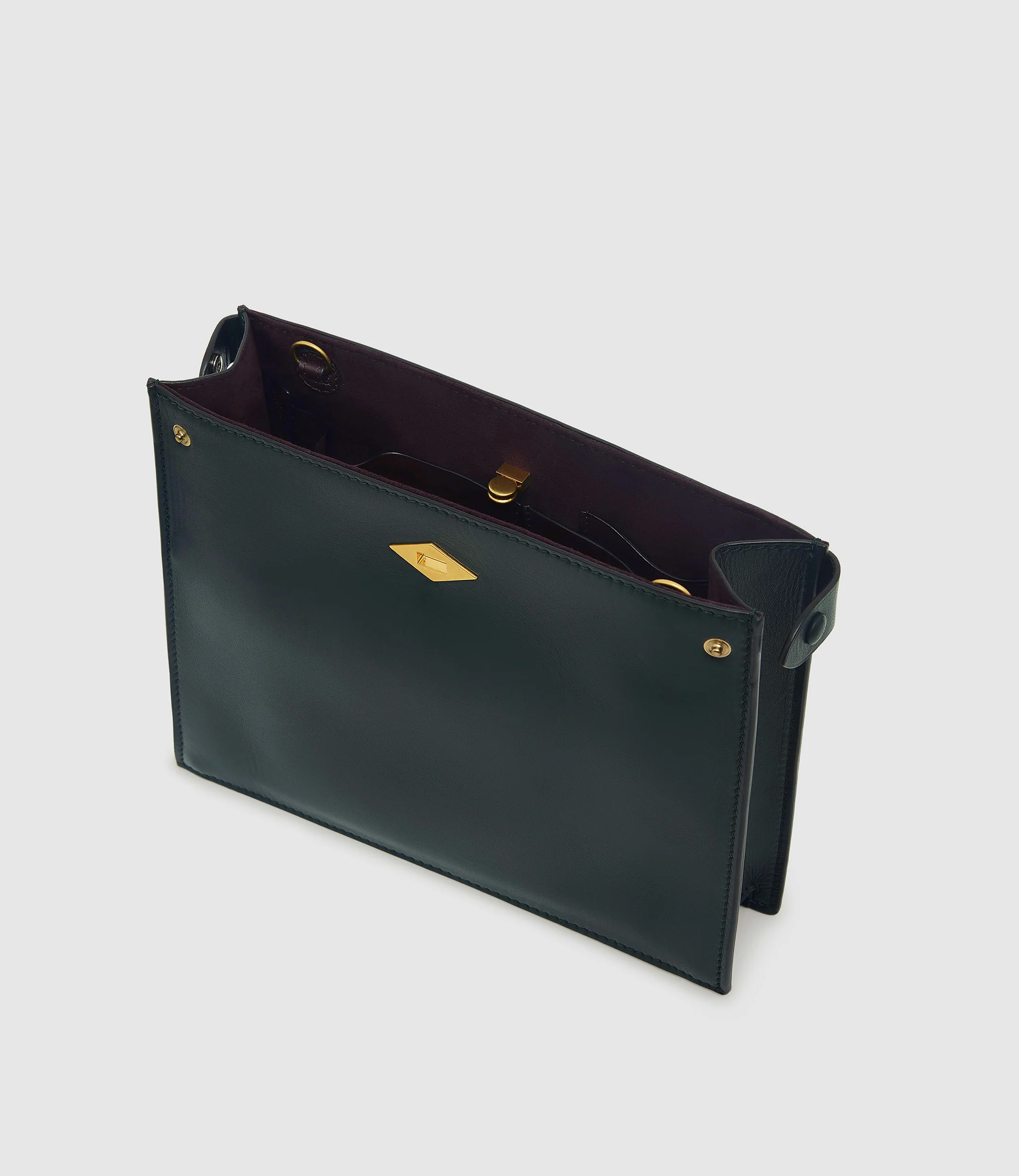 Stowaway Crossbody Buttery Nappa Foresta - Image 3