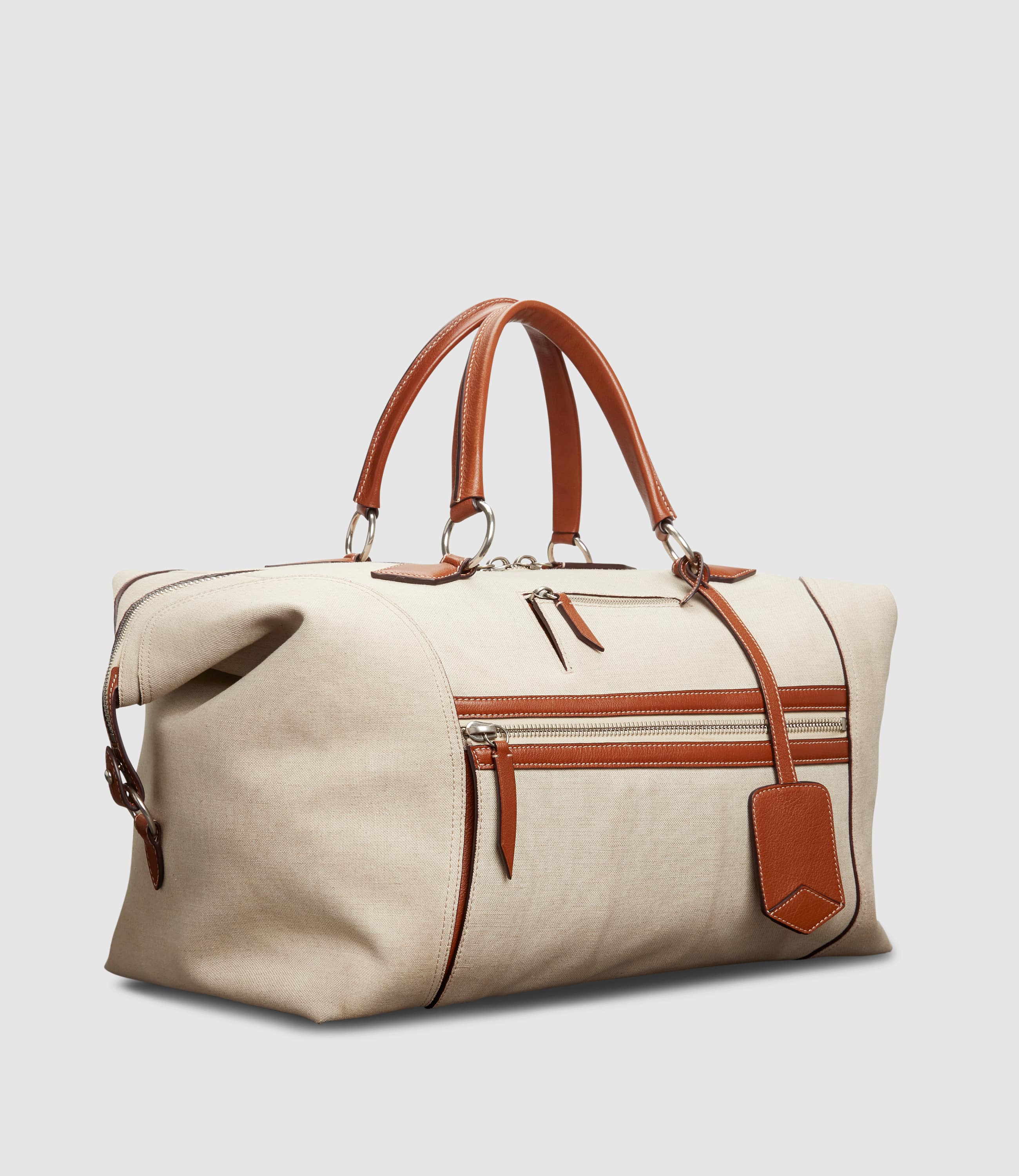 Vagabond Duffle Natural Linen - Image 2
