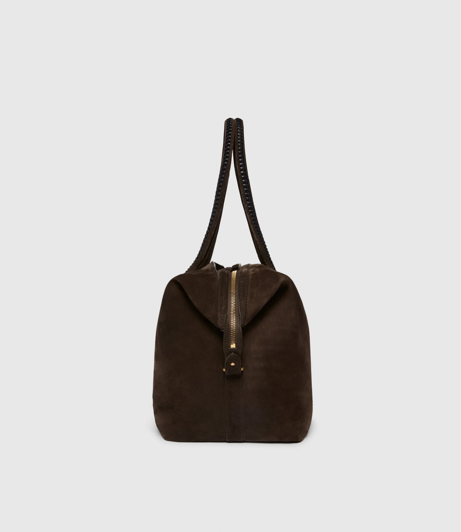 Vérité All Day Suede Chocolate and Smooth Calfskin Black - Image 4
