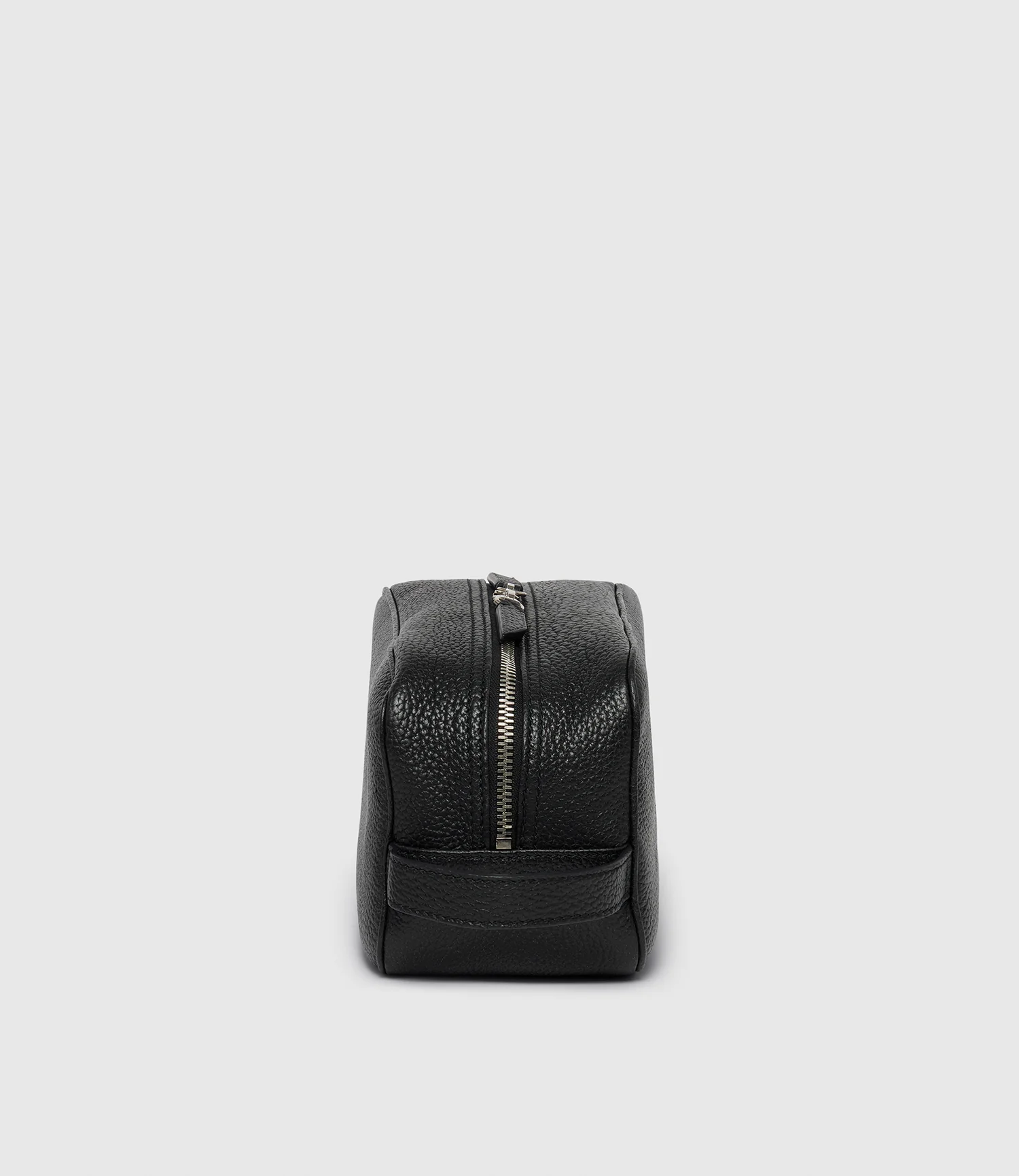 Wash Bag Full Grain Black - Image 2