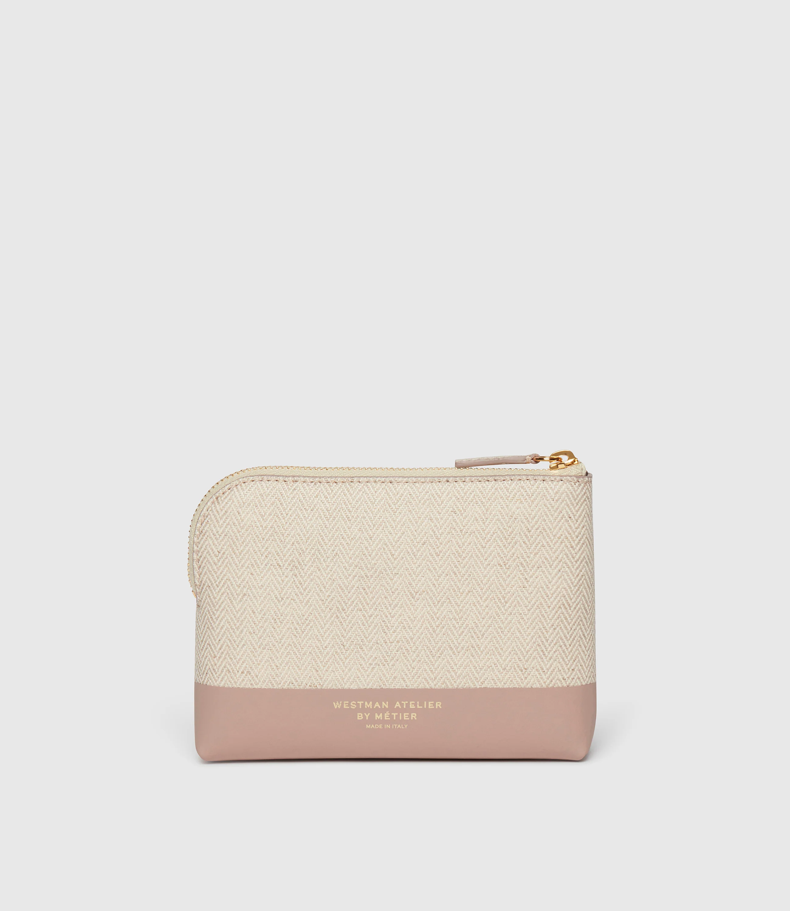 Westman Atelier By Métier Petite Makeup Pouch Herringbone