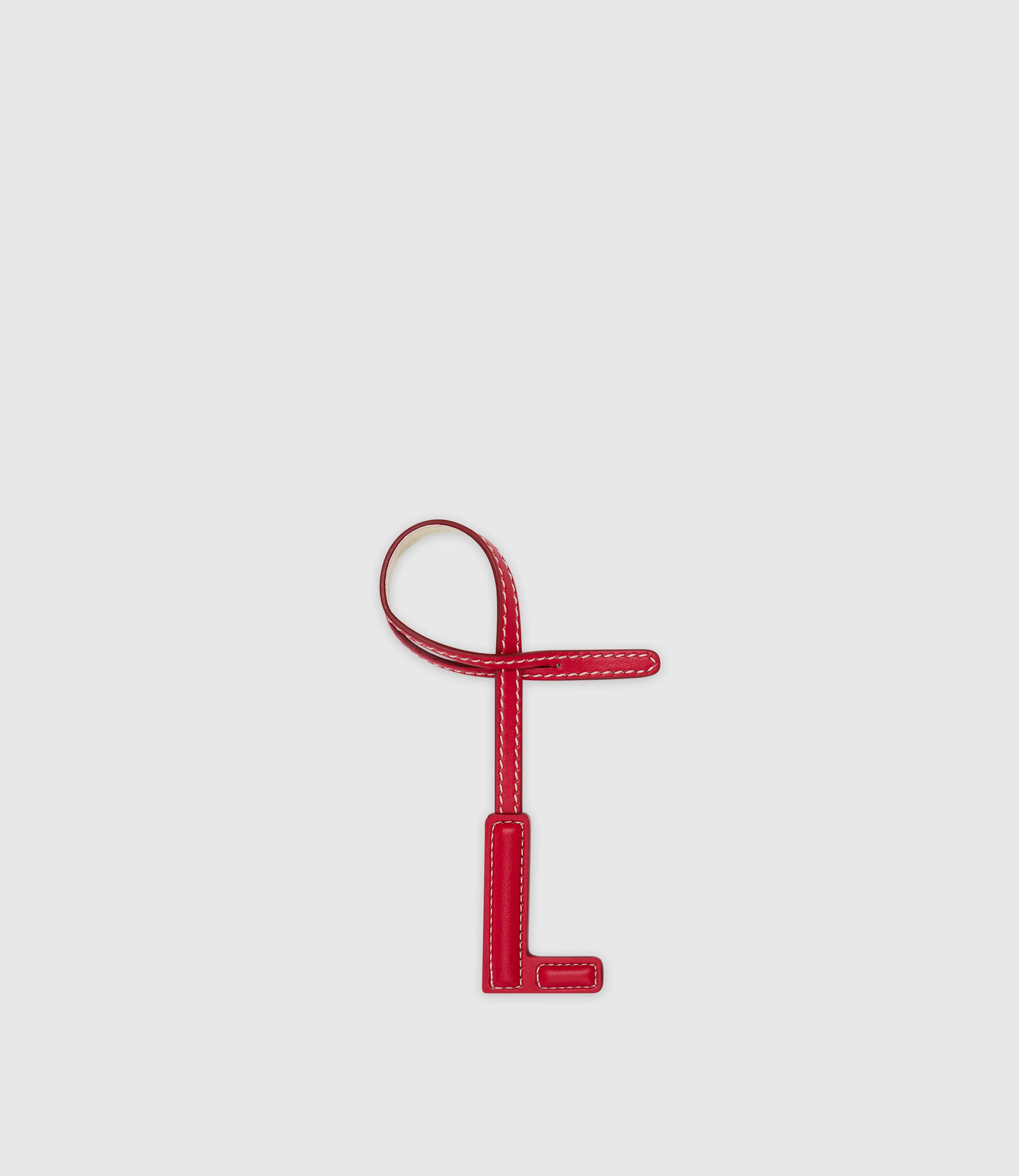 Westman Atelier By Métier Personalisation Letter Charm Apple Leather Red and White - Image 13