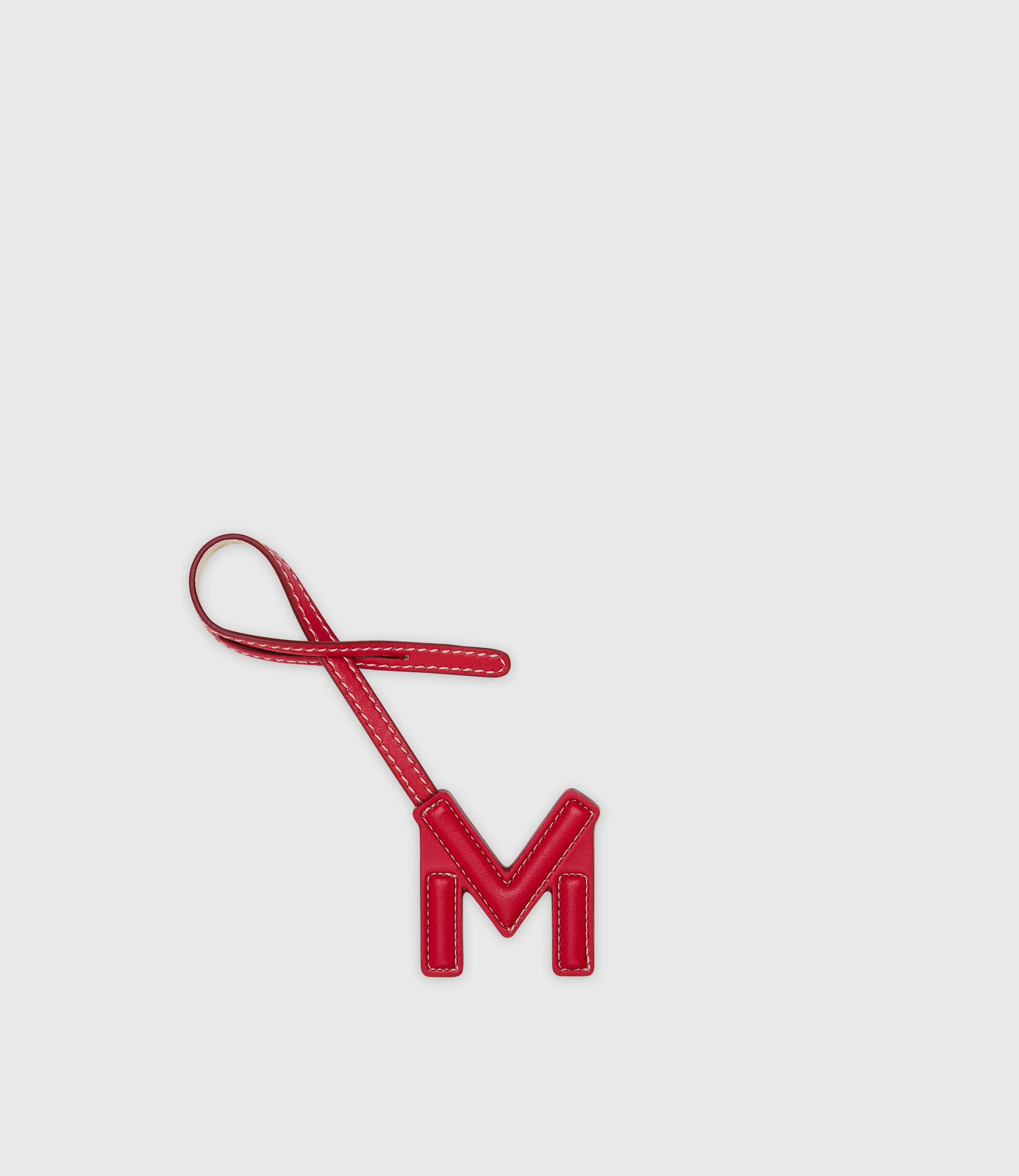 Westman Atelier By Métier Personalisation Letter Charm Apple Leather Red and White - Image 14