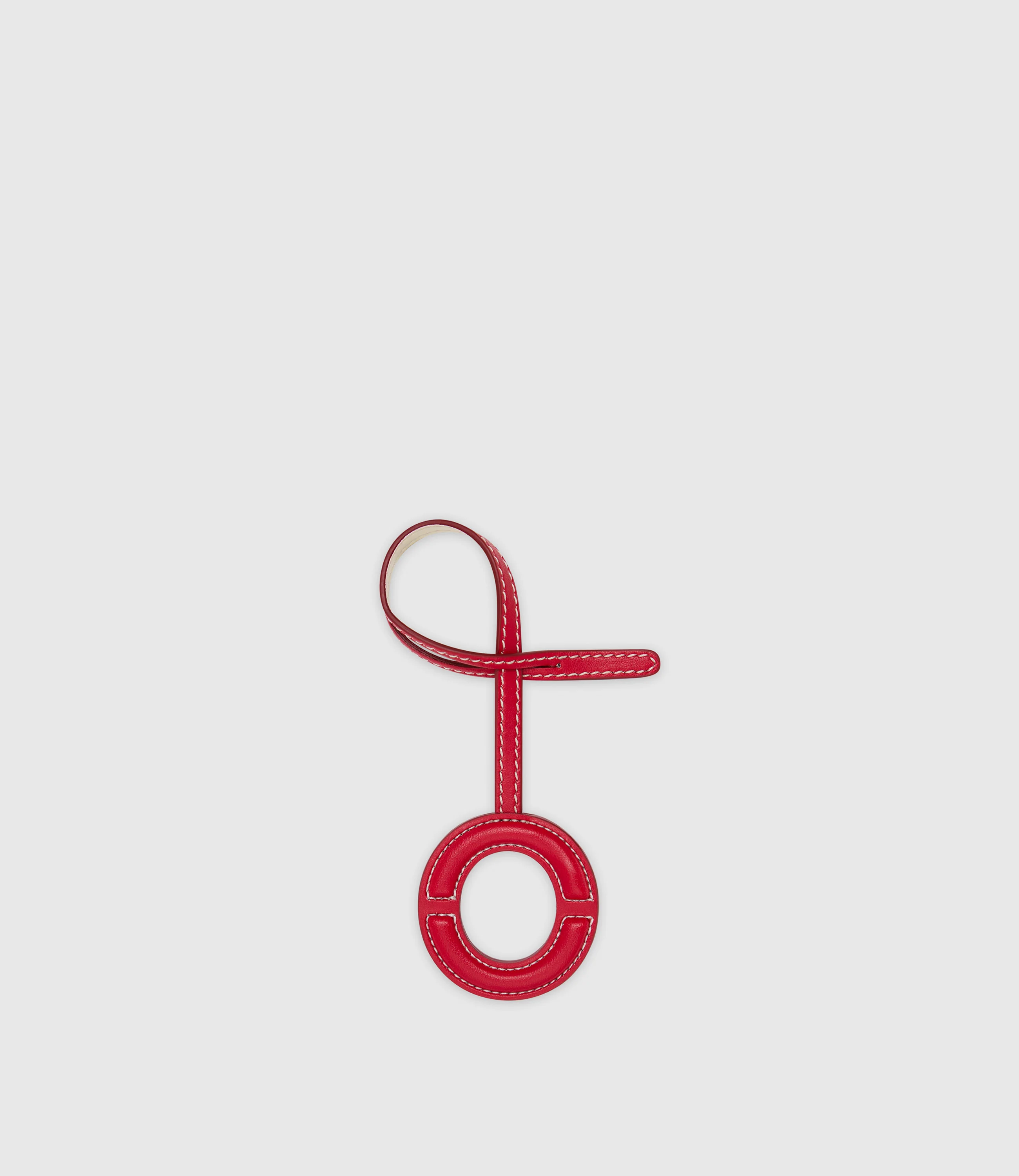 Westman Atelier By Métier Personalisation Letter Charm Apple Leather Red and White - Image 16