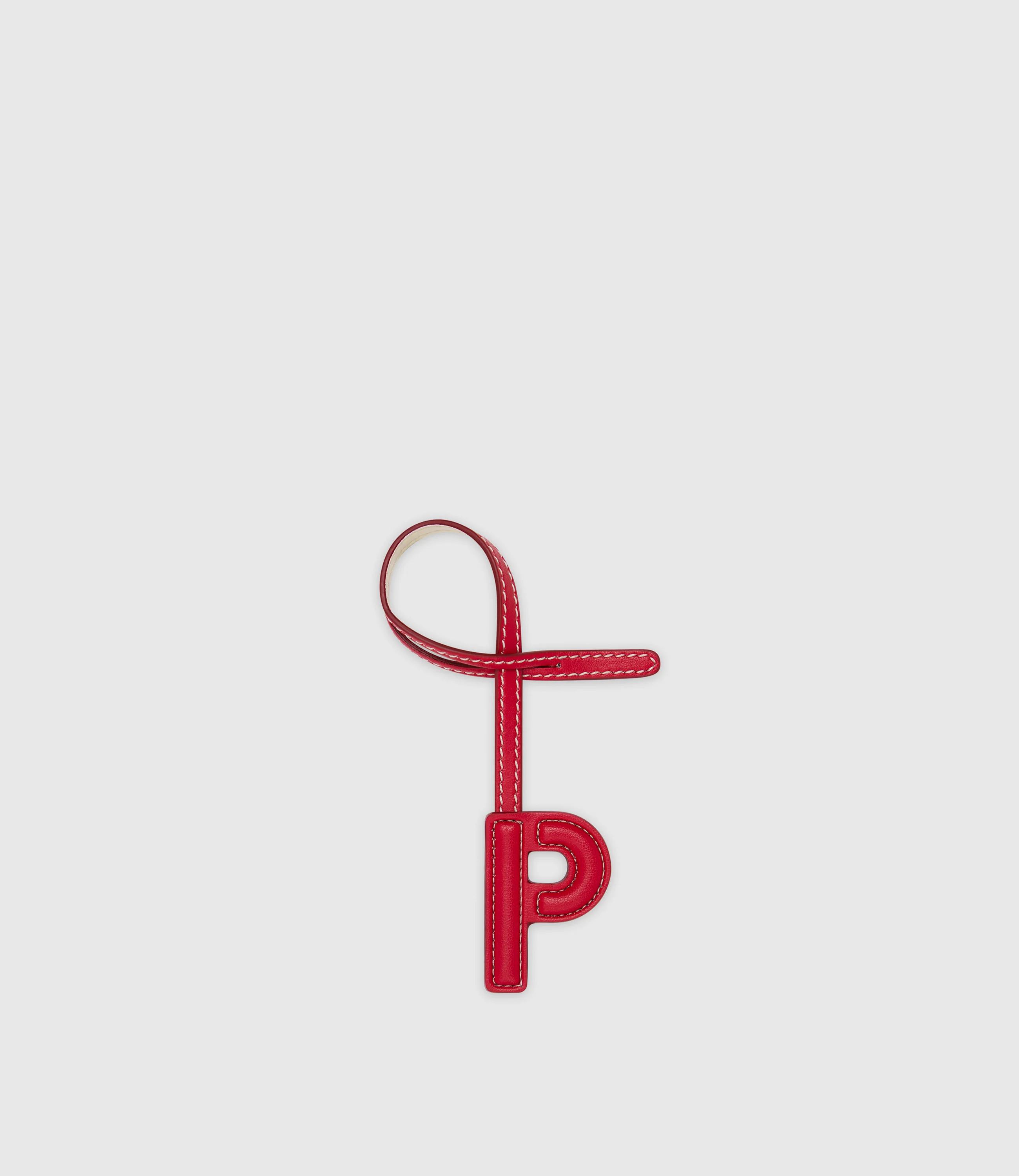 Westman Atelier By Métier Personalisation Letter Charm Apple Leather Red and White - Image 17