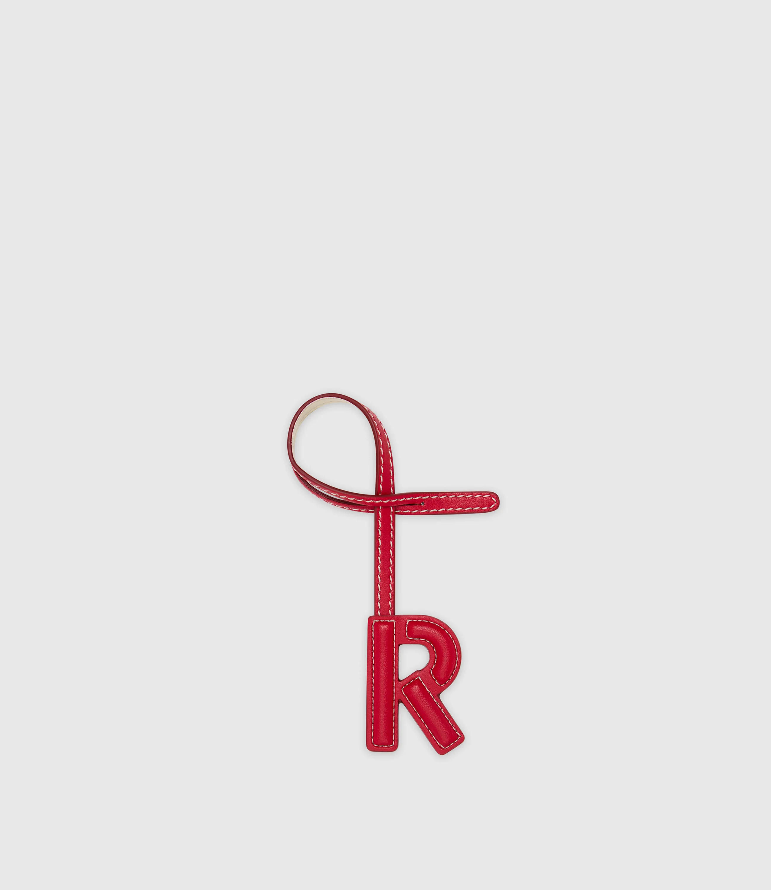 Westman Atelier By Métier Personalisation Letter Charm Apple Leather Red and White - Image 18
