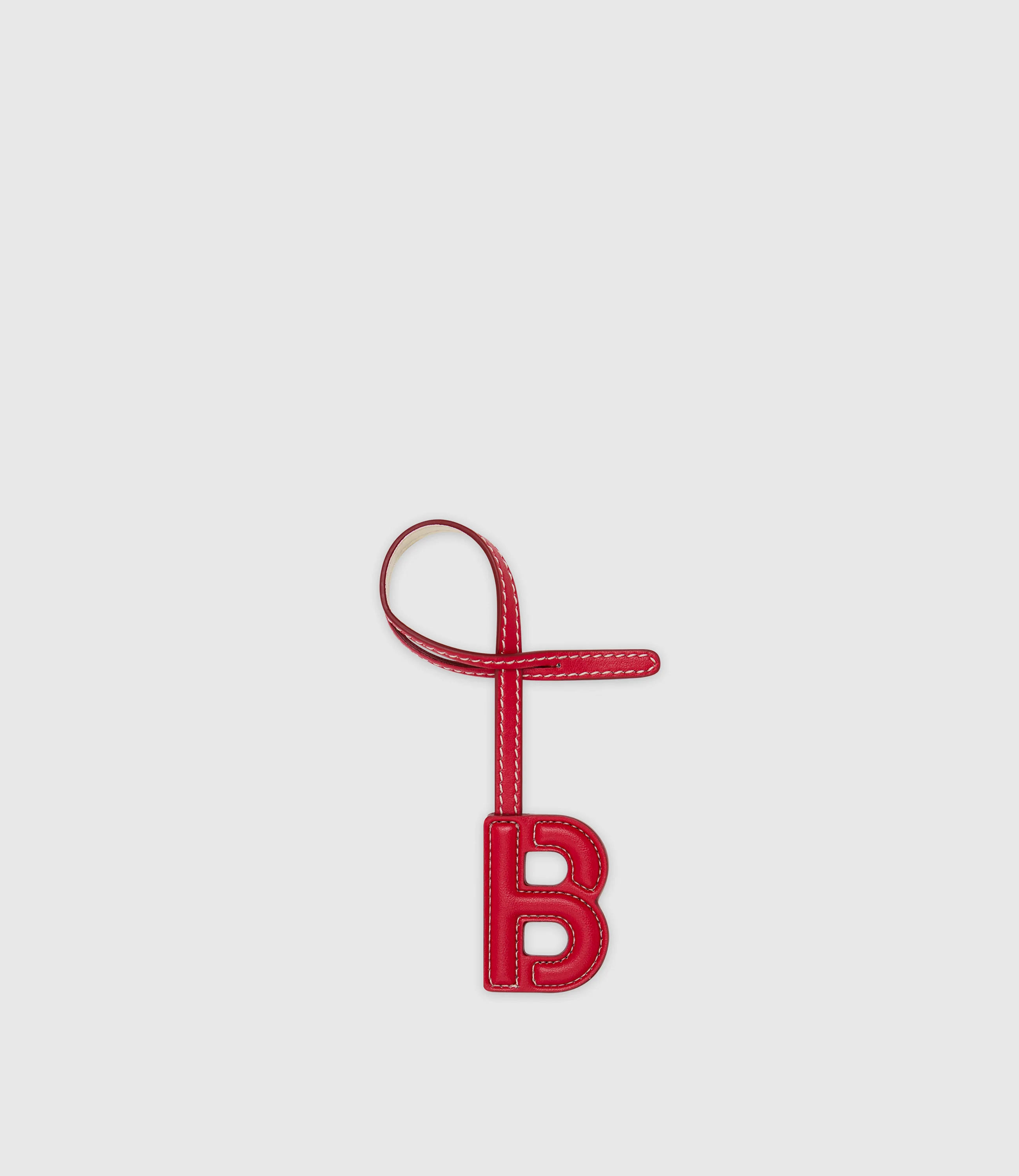 Westman Atelier By Métier Personalisation Letter Charm Apple Leather Red and White - Image 4