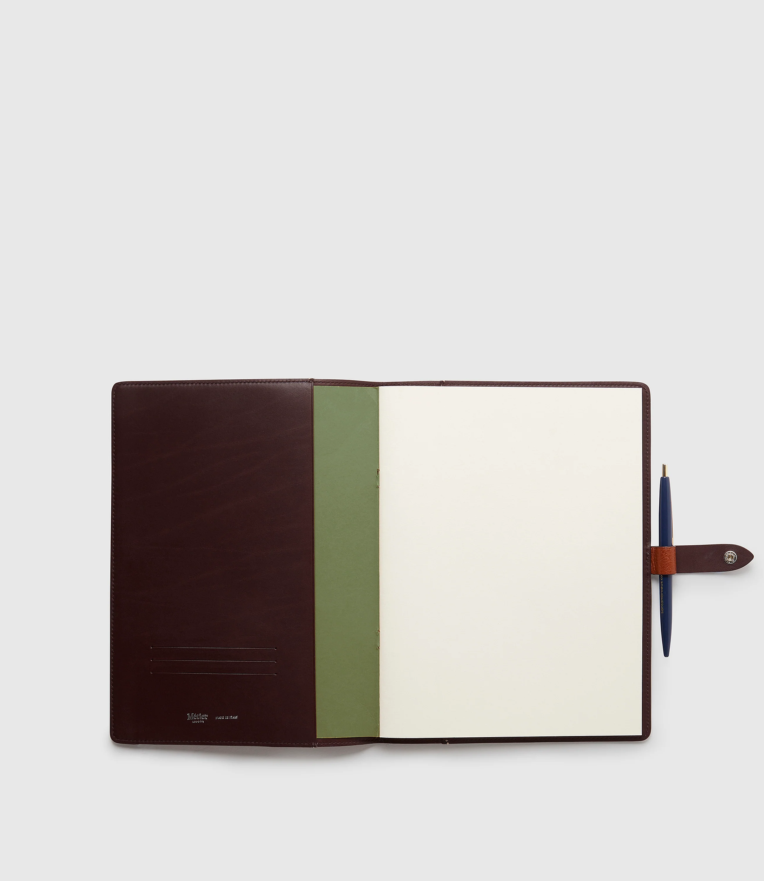 11" Notebook Cover Buffalo Cacao - Image 2